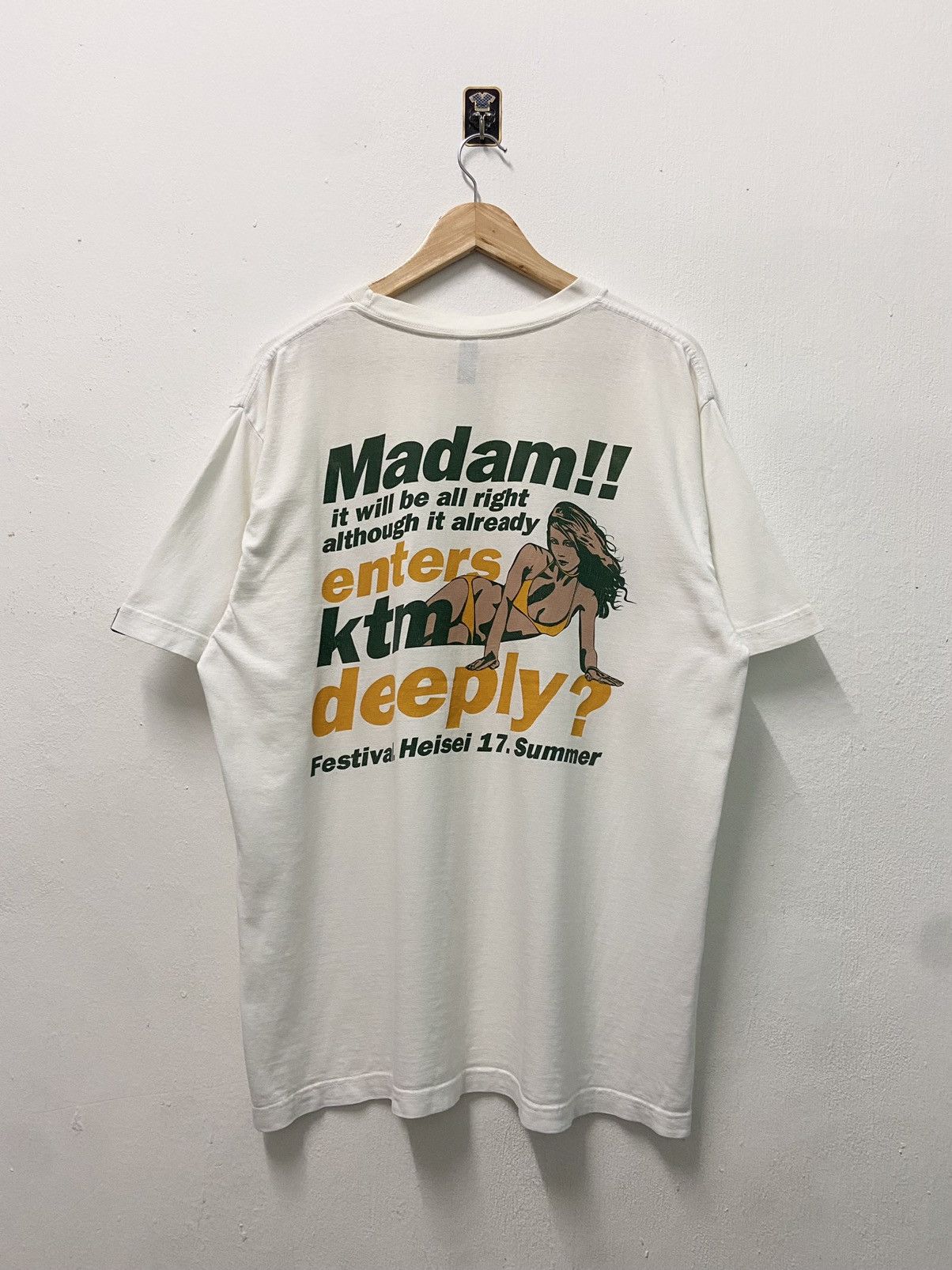 Hysteric Glamour 2000's KTM - Summer Sonic Music / Hysteric Glamour T-Shirt Size US L / EU 52-54 / 3 - 1 Thumbnail