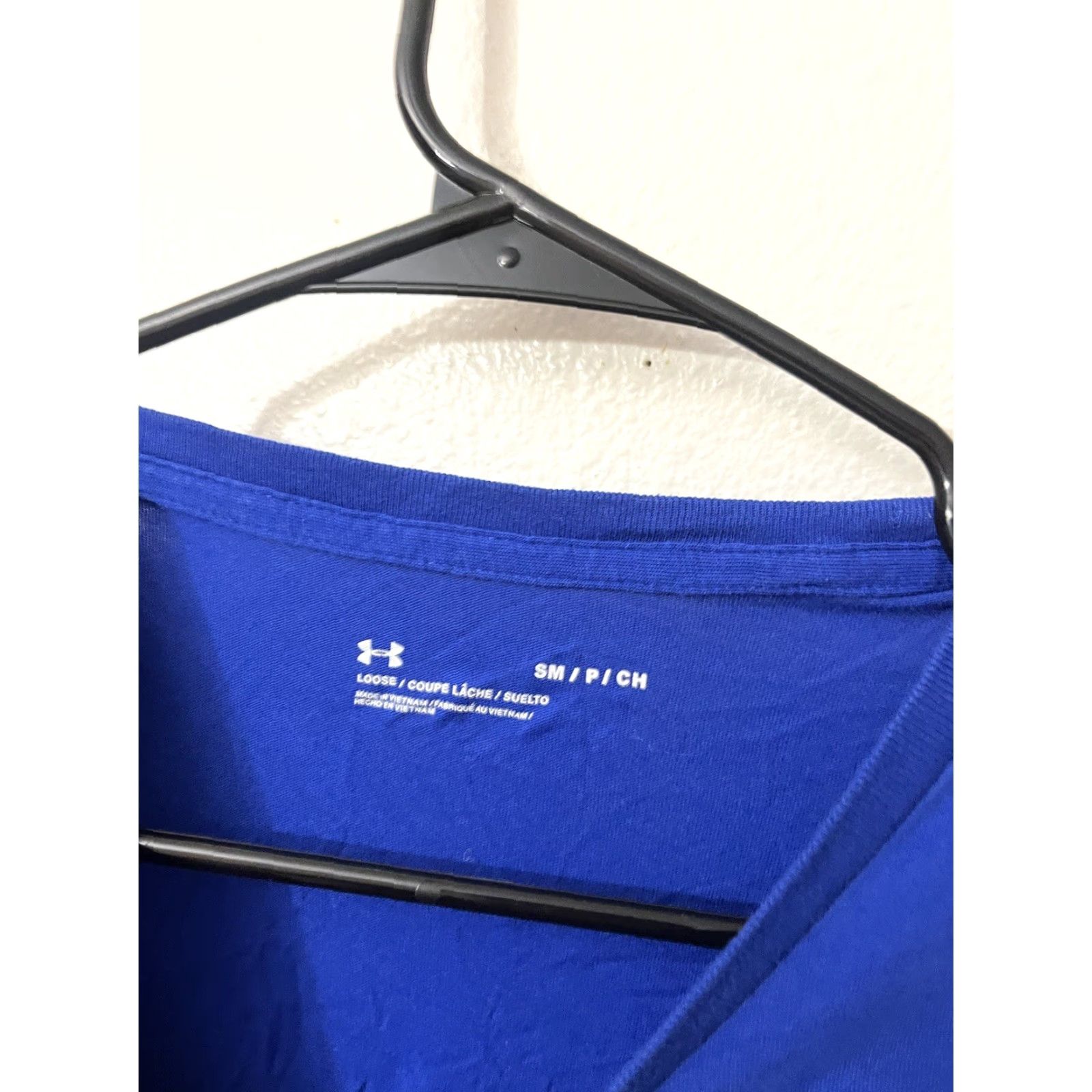 Under Armour Under Armour T-Shirt Men’s Short Sleeve Crew Neck Blue Graphic Logo Size S Regular Cotton Canvas Vintage? No (Not Vintage) Size US S / EU 44-46 / 1 - 2 Thumbnail