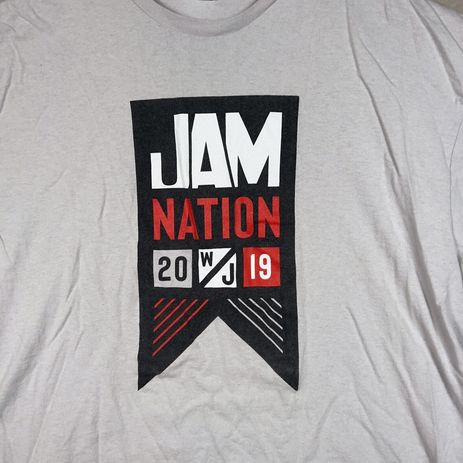 Delta Delta Gray Winter Jam Nation 2019 Festival T-Shirt Tour 360 Size US XXL / EU 58 / 5 - 3 Thumbnail
