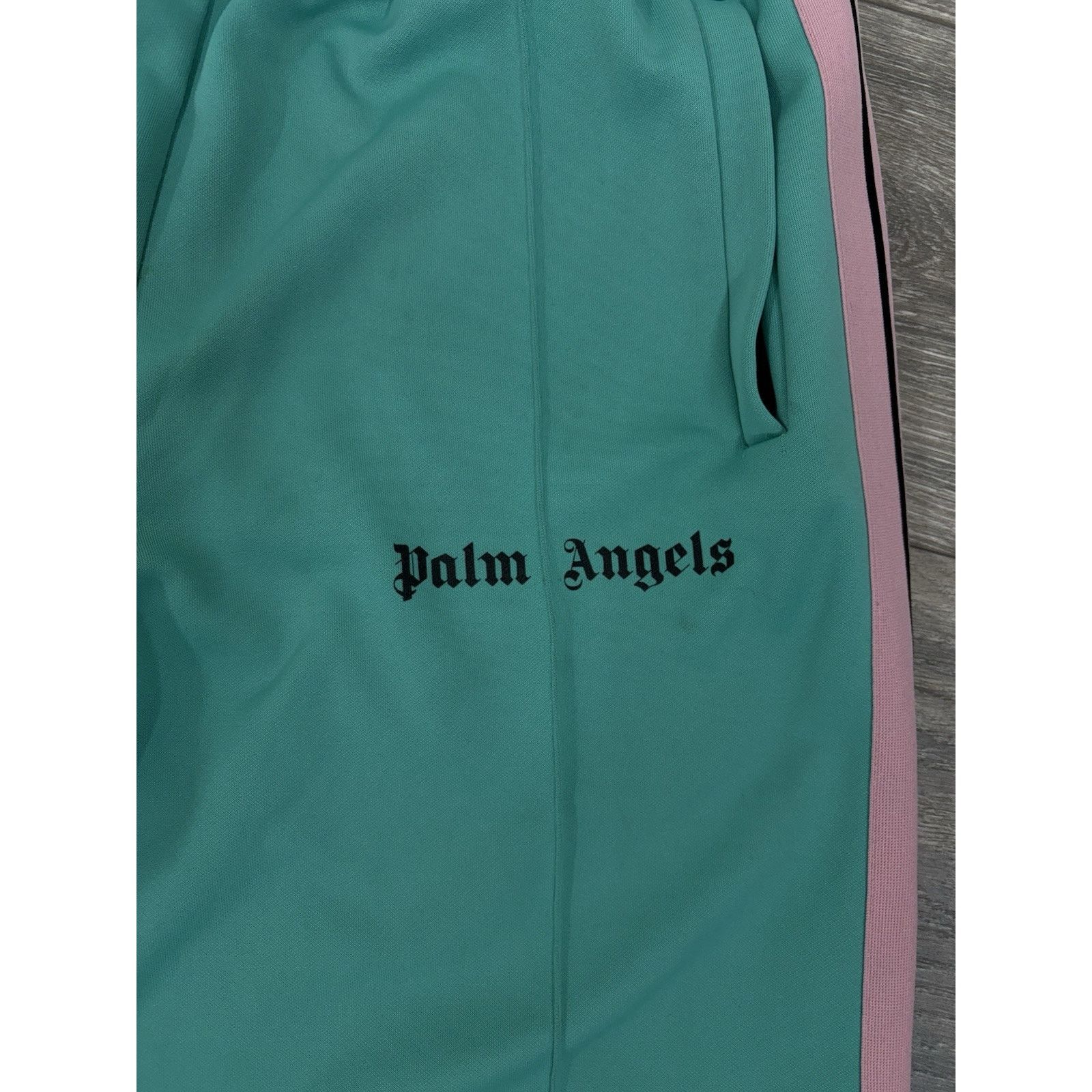 Palm Angels Palm Angels Sweatpants ‘ Green, Pink ‘ | GOOD CONDITION! Size US 37 - 2 Thumbnail