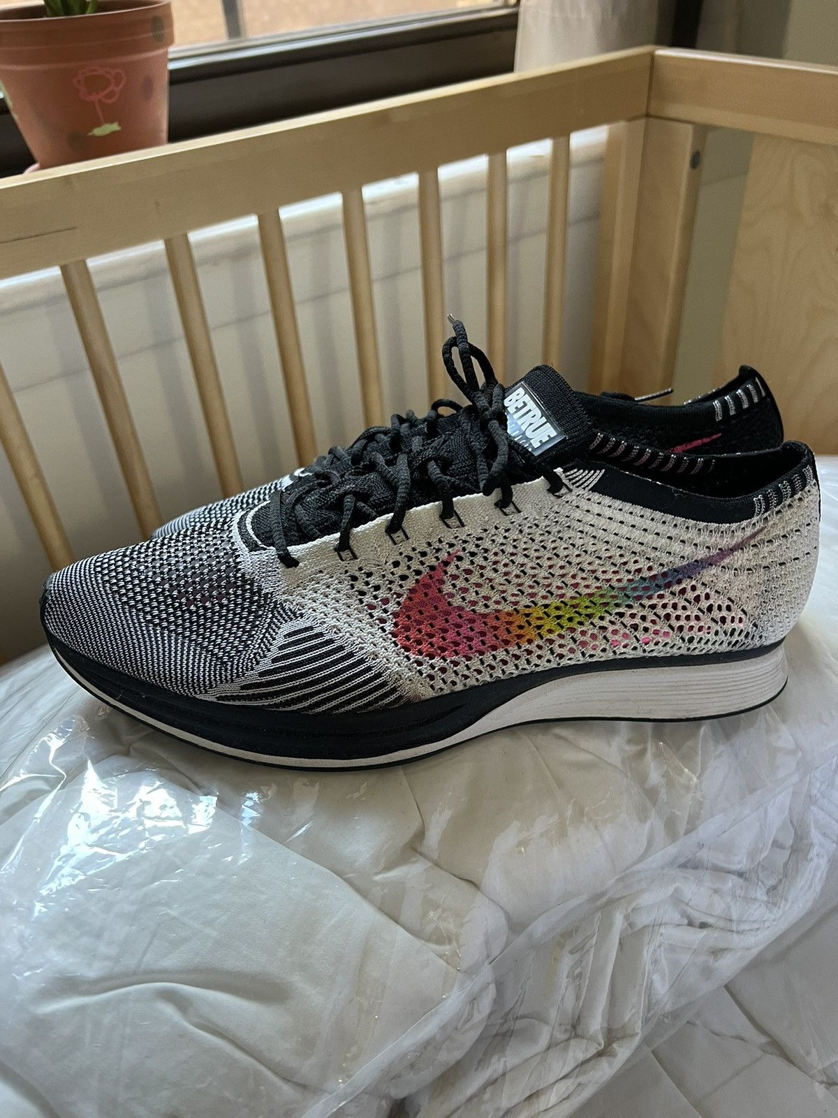 Nike Nike Flyknit Racer Be True Size US 12 / EU 45 - 1 Thumbnail