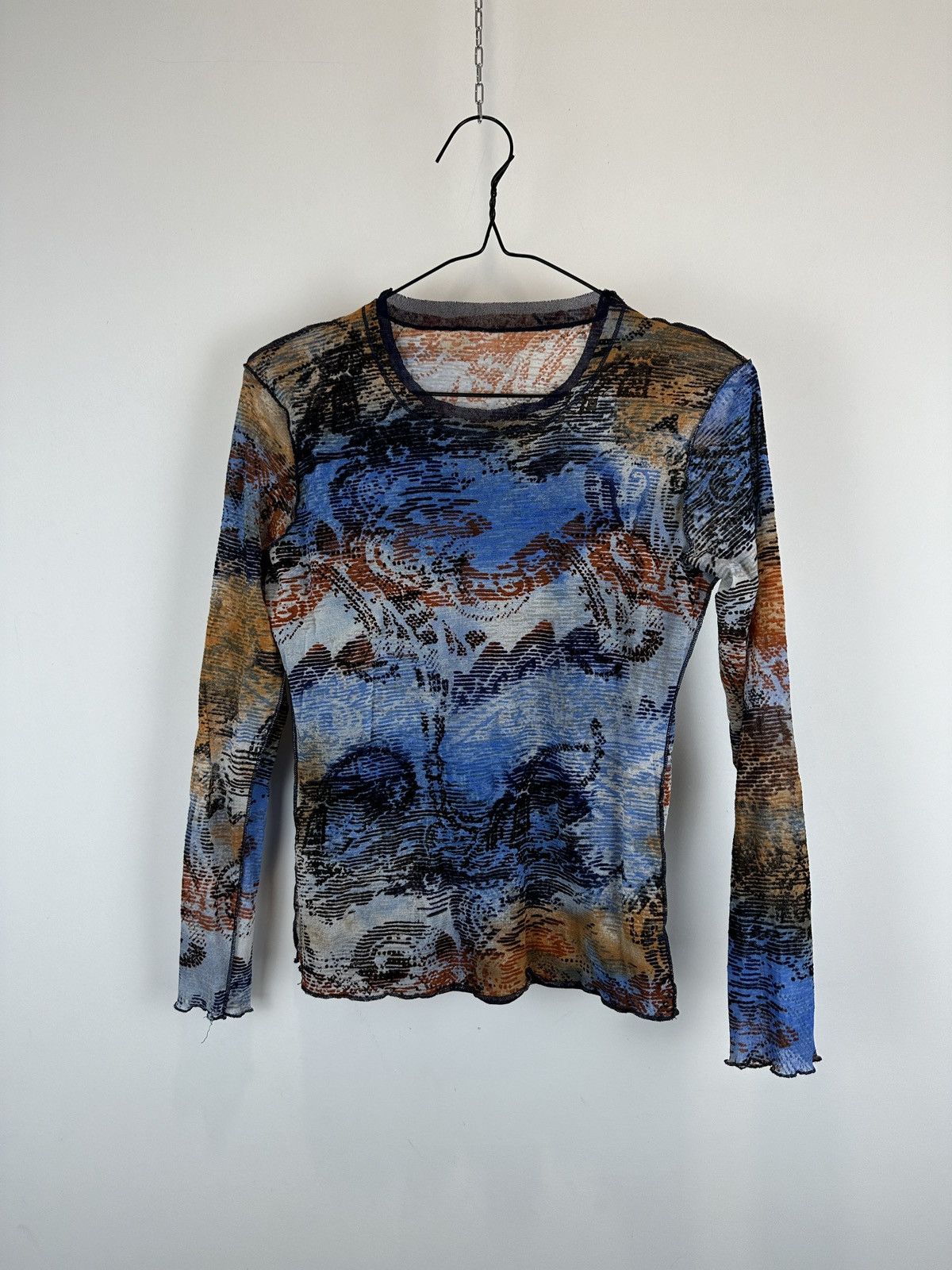 Designer × Japanese Brand × Jean Paul Gaultier Jean Paul Gaultier Style Mesh Long Sleeve Size M / US 6-8 / IT 42-44 - 1 Thumbnail