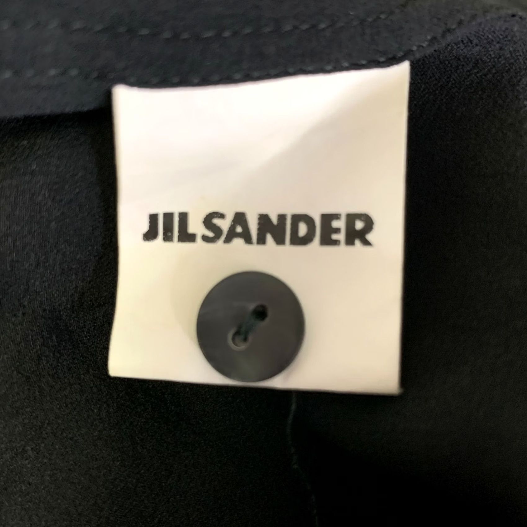 Jil Sander JIL SANDER Size 0 Black Silk Ruffled Blouse Size XS / US 0-2 / IT 36-38 - 6 Thumbnail