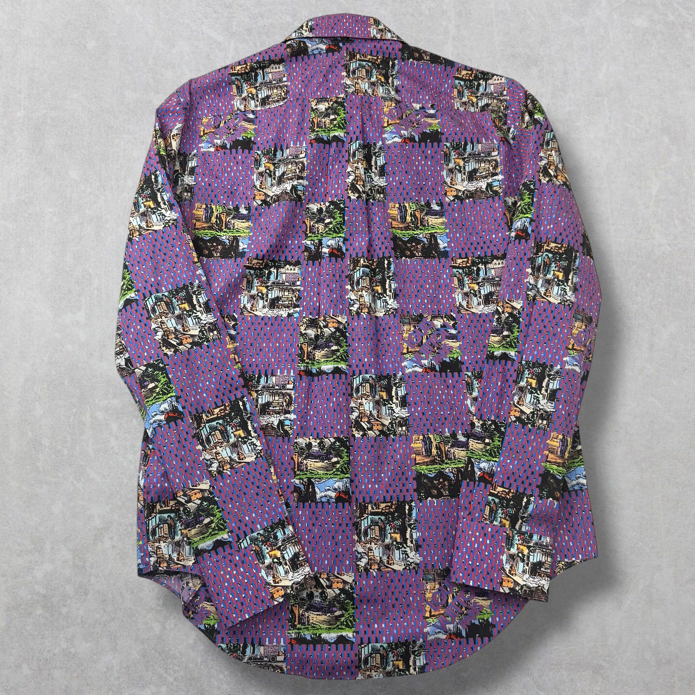 Louis Vuitton Louis Vuitton Damier Printed Shirt L Size US L / EU 52-54 / 3 - 2 Thumbnail