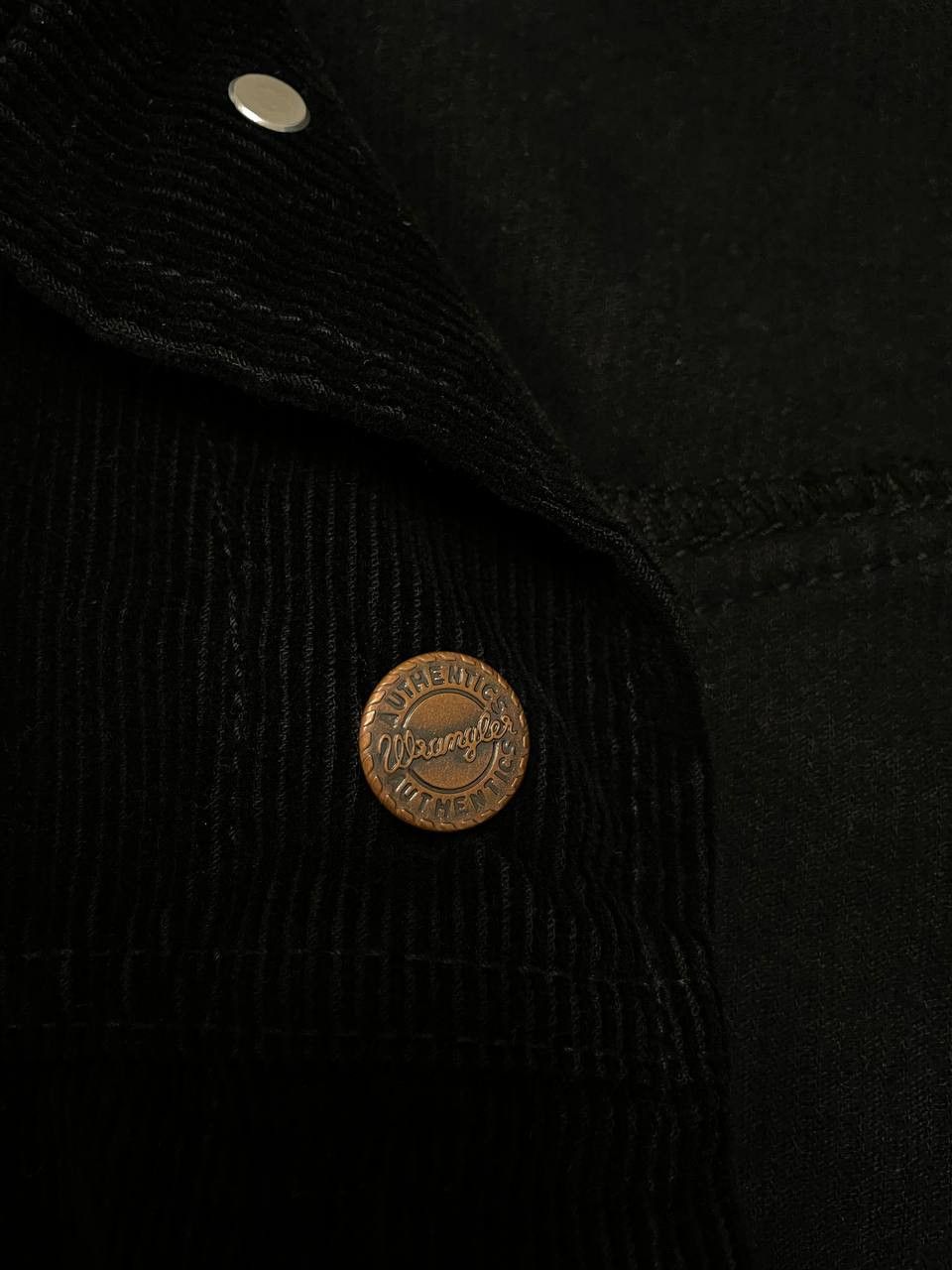 Wrangler Vintage Wrangler Velvet Denim Black Jacket 90s Japan style Size US M / EU 48-50 / 2 - 8 Thumbnail