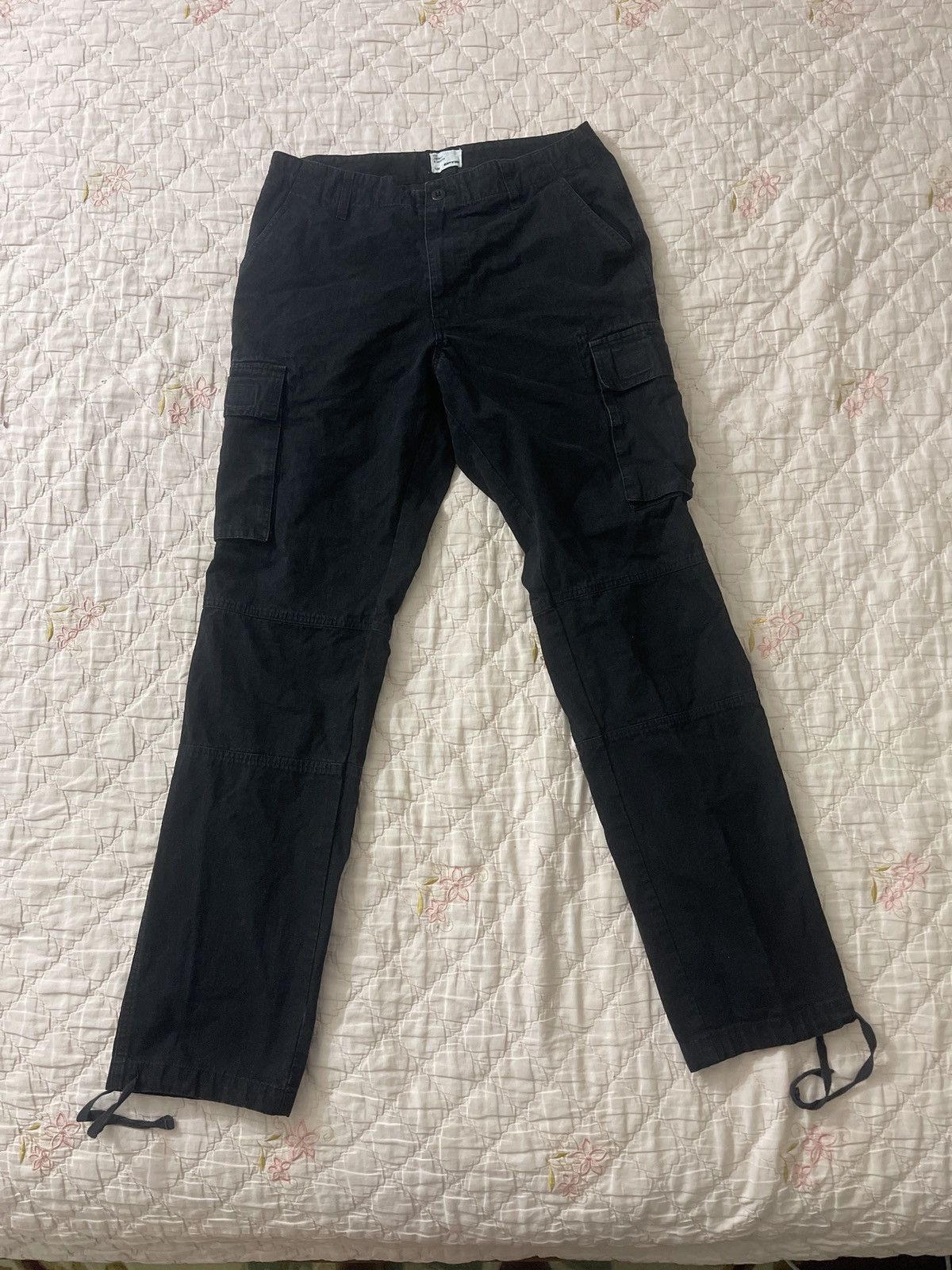 Vintage Eptm Black Cargo pants Size US 34 / EU 50 - 1 Thumbnail