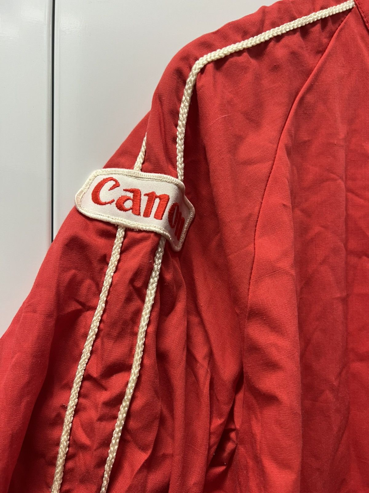 Vintage 80's VTG Vintage Canon Film Camera Retro Windbreaker Jacket Size US XL / EU 56 / 4 - 6 Thumbnail