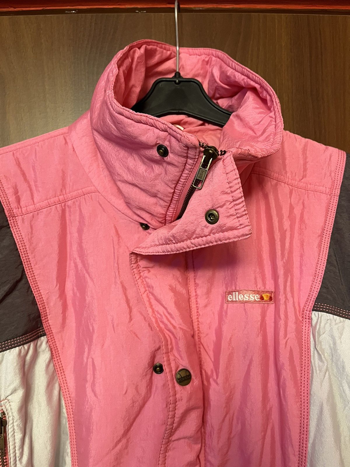 Ellesse × Vintage 80's vintage ellesse ski wear overalls jumpsuit y2k rare Size US 33 - 4 Thumbnail