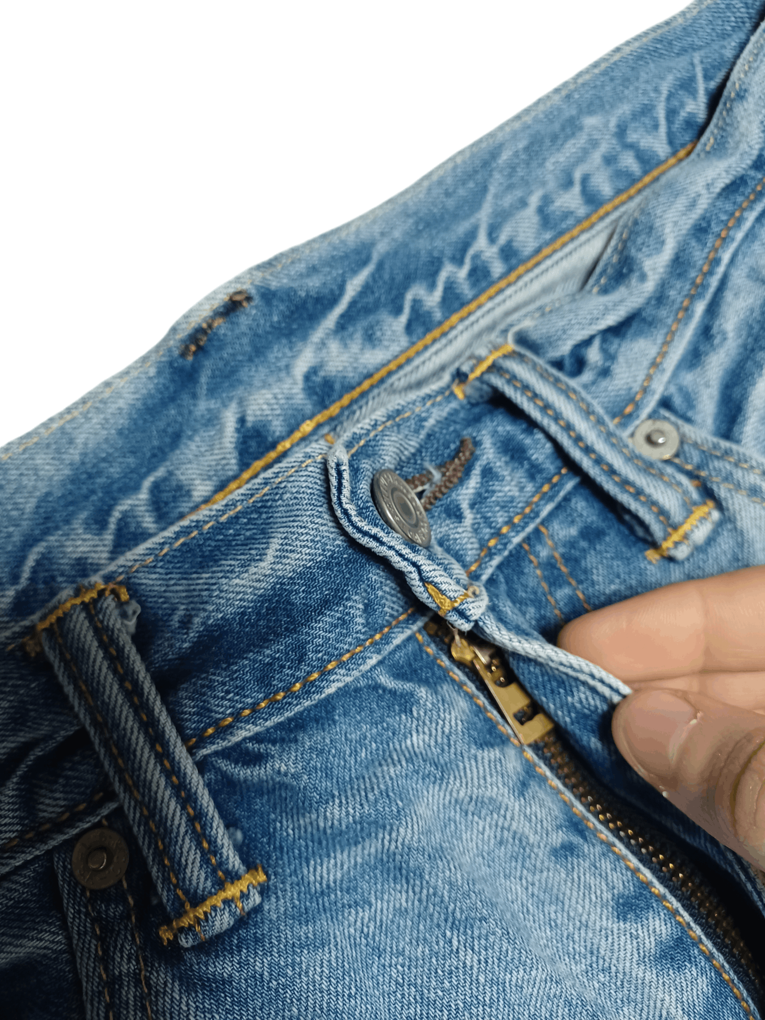 Levi's LEVIS 505 STRAIGHT W34 L34 JEANS DENIM Size US 34 / EU 50 - 3 Thumbnail