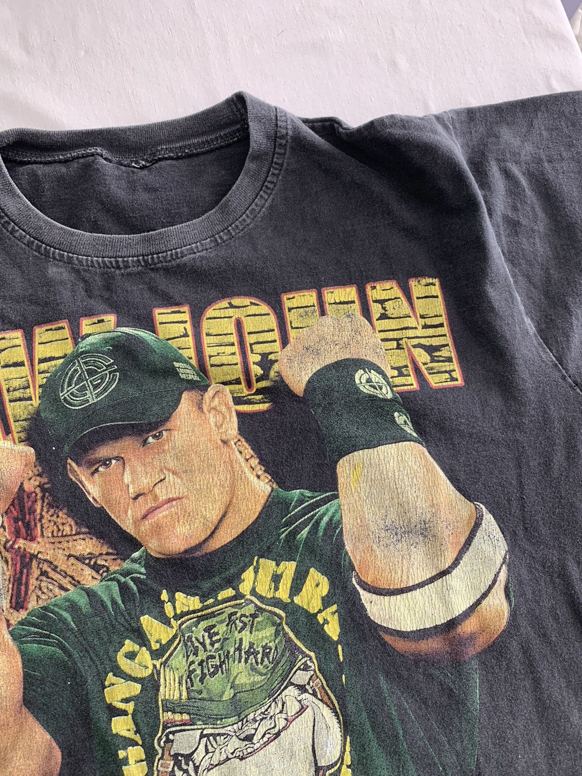 Vintage Vintage John Cena Wwe WWF Y2k Tee Raw Smackdown Faces Size US S / EU 44-46 / 1 - 15 Thumbnail