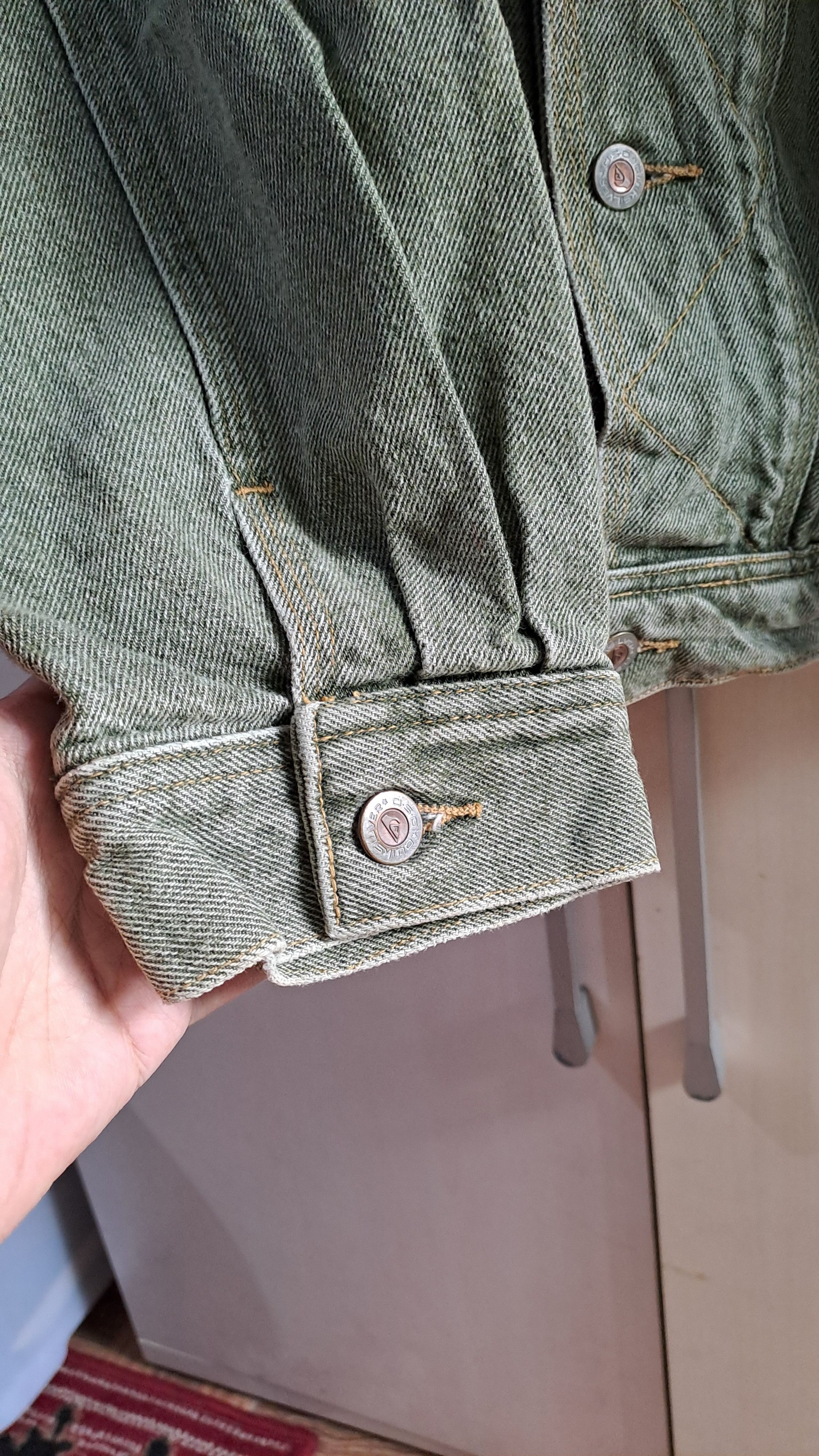 Quiksilver Vintage Quiksilever Salt Water Denim Trucket Size US XL / EU 56 / 4 - 11 Thumbnail