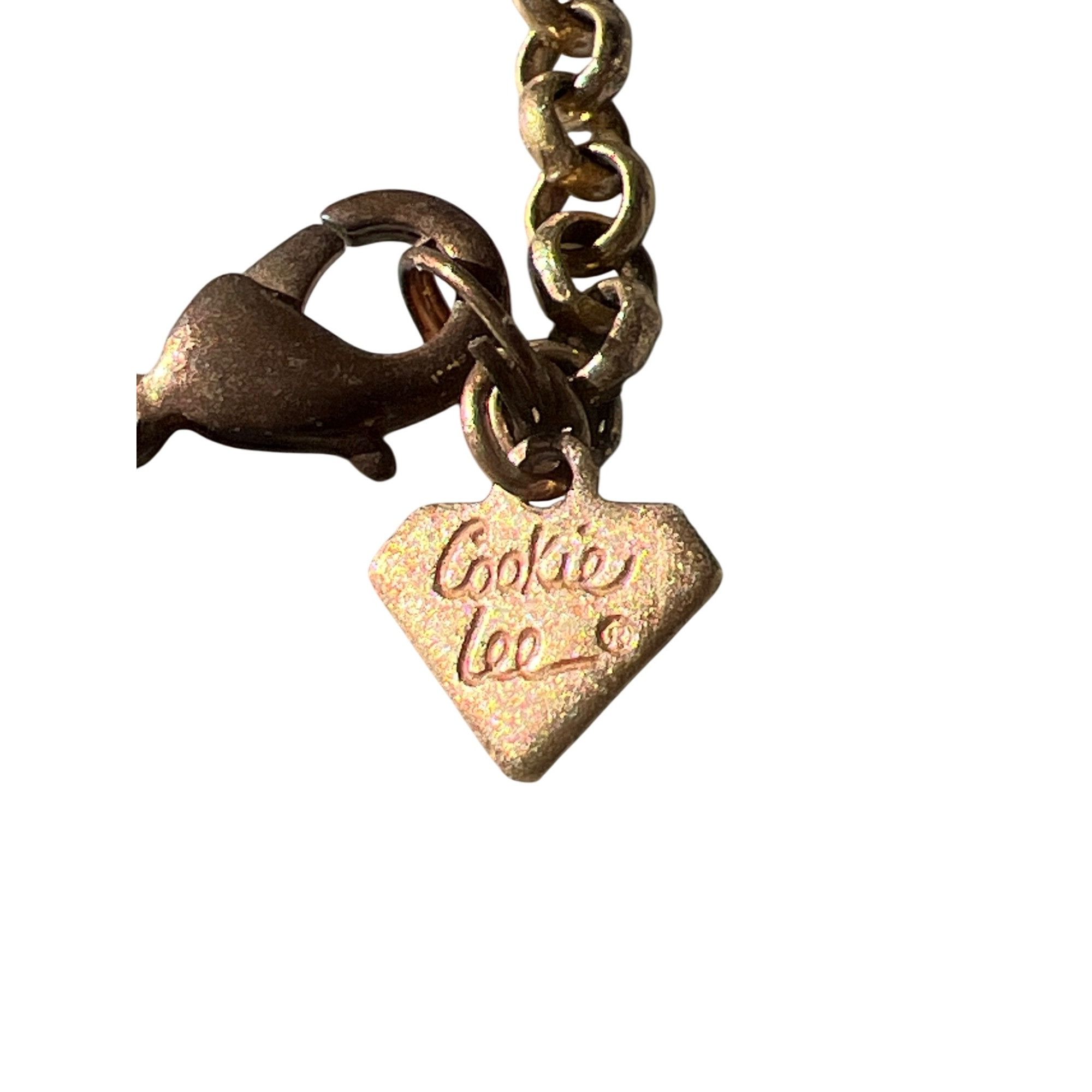 Other Cookie Lee Gold Tone Long Multi Chain Necklace Heart Key Fle Size ONE SIZE - 5 Thumbnail