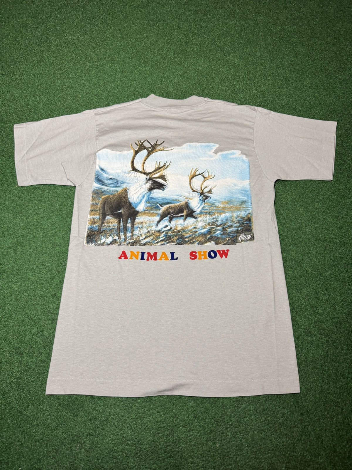 Vintage Vintage Bakers Wild Domestic 80s Animal Show 18x27 T Shirt Size US M / EU 48-50 / 2 - 3 Thumbnail
