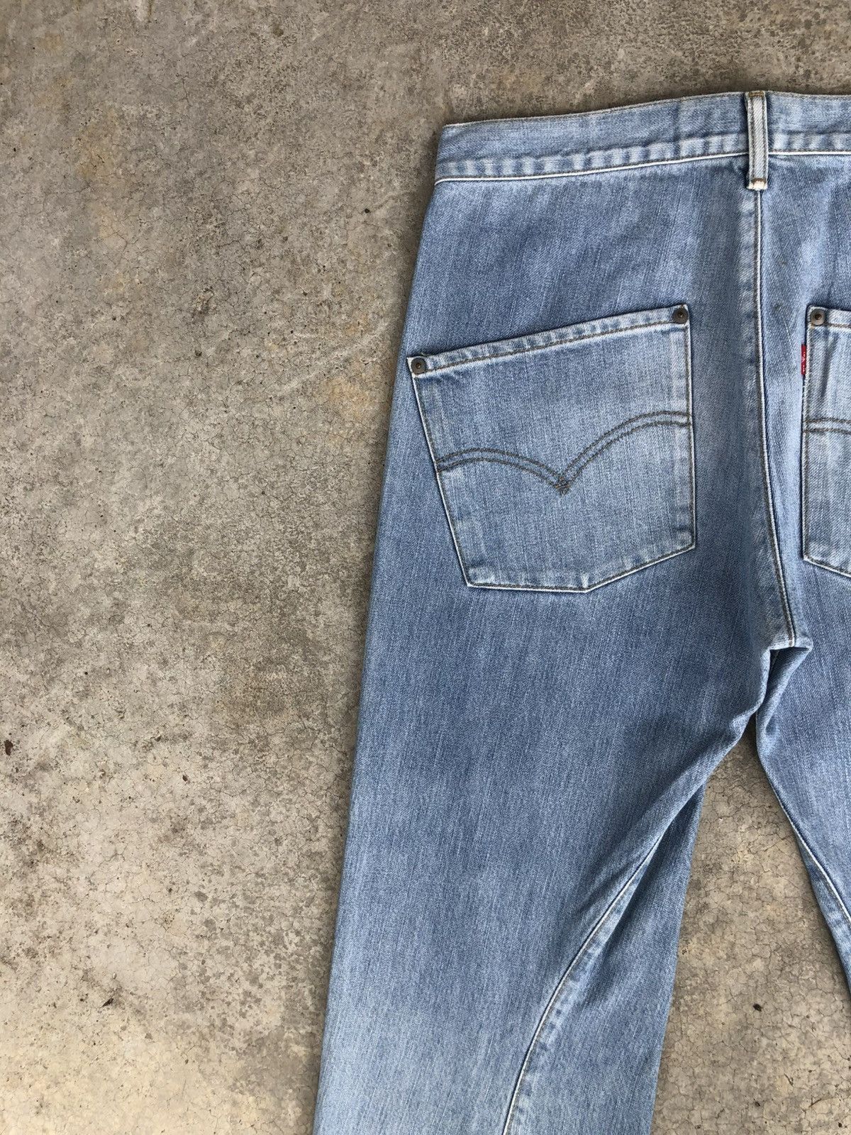 Levi's Levis Engineered Jeans Distressed Denim Size US 32 / EU 48 - 9 Thumbnail