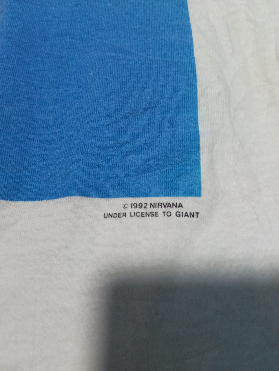 Nirvana Vintage 1992 Nirvana Nevermind Tshirt Size US L / EU 52-54 / 3 - 5 Thumbnail