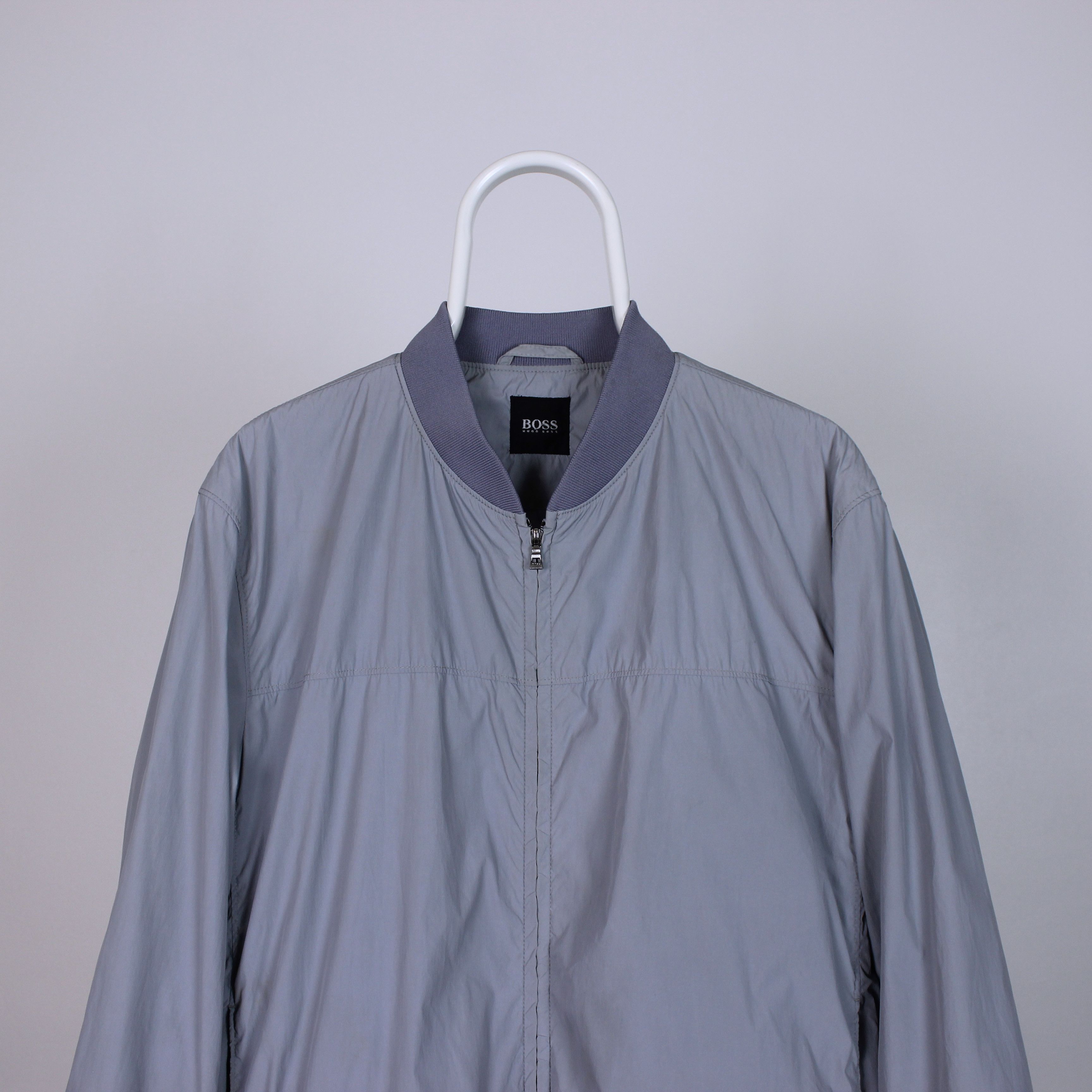 Hugo Boss × Vintage Hugo Boss jacket vintage bomber L XL full zip RIRI Size US L / EU 52-54 / 3 - 3 Thumbnail