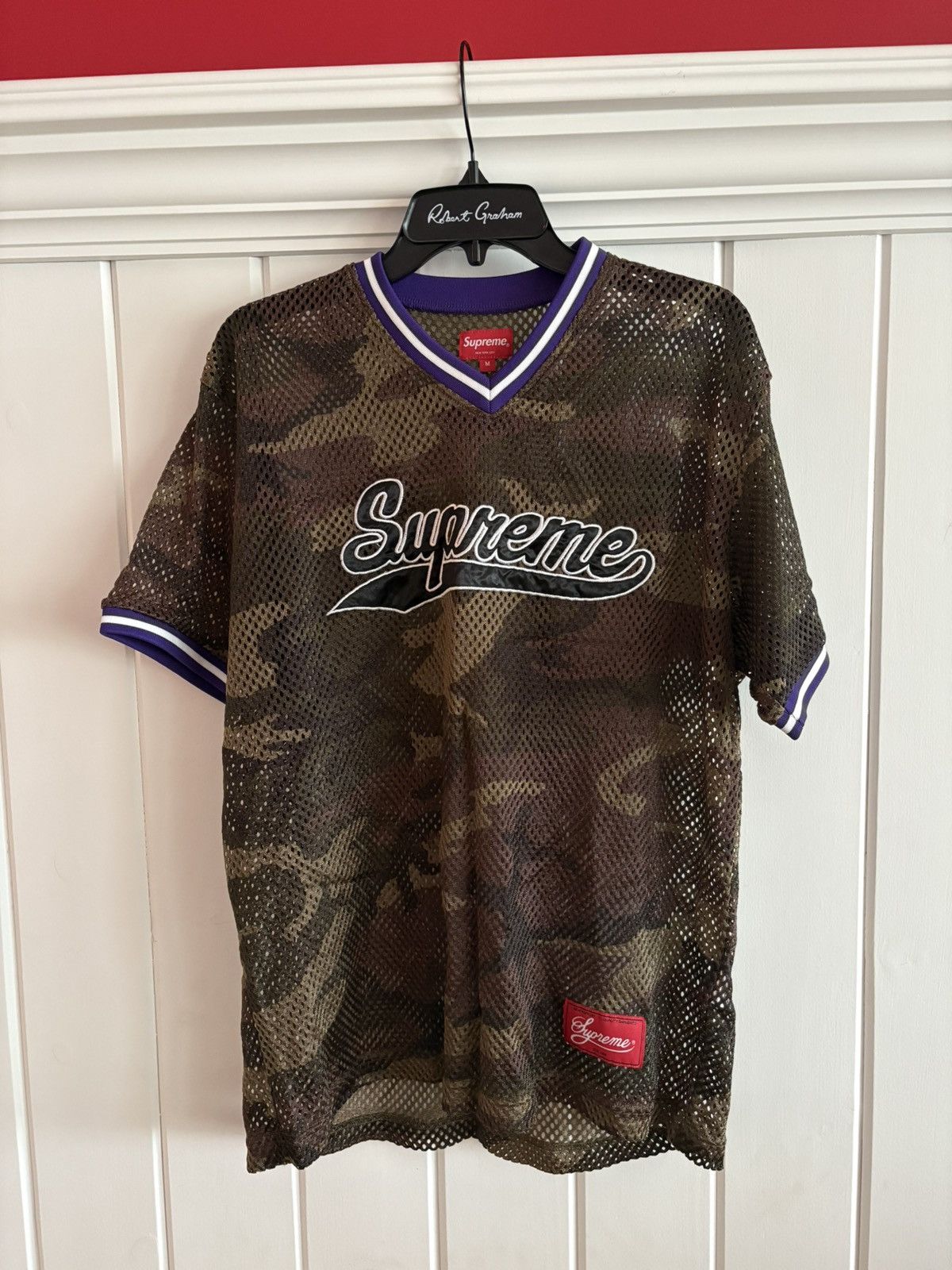Supreme Supreme Mesh Baseball Top Size US M / EU 48-50 / 2 - 1 Preview