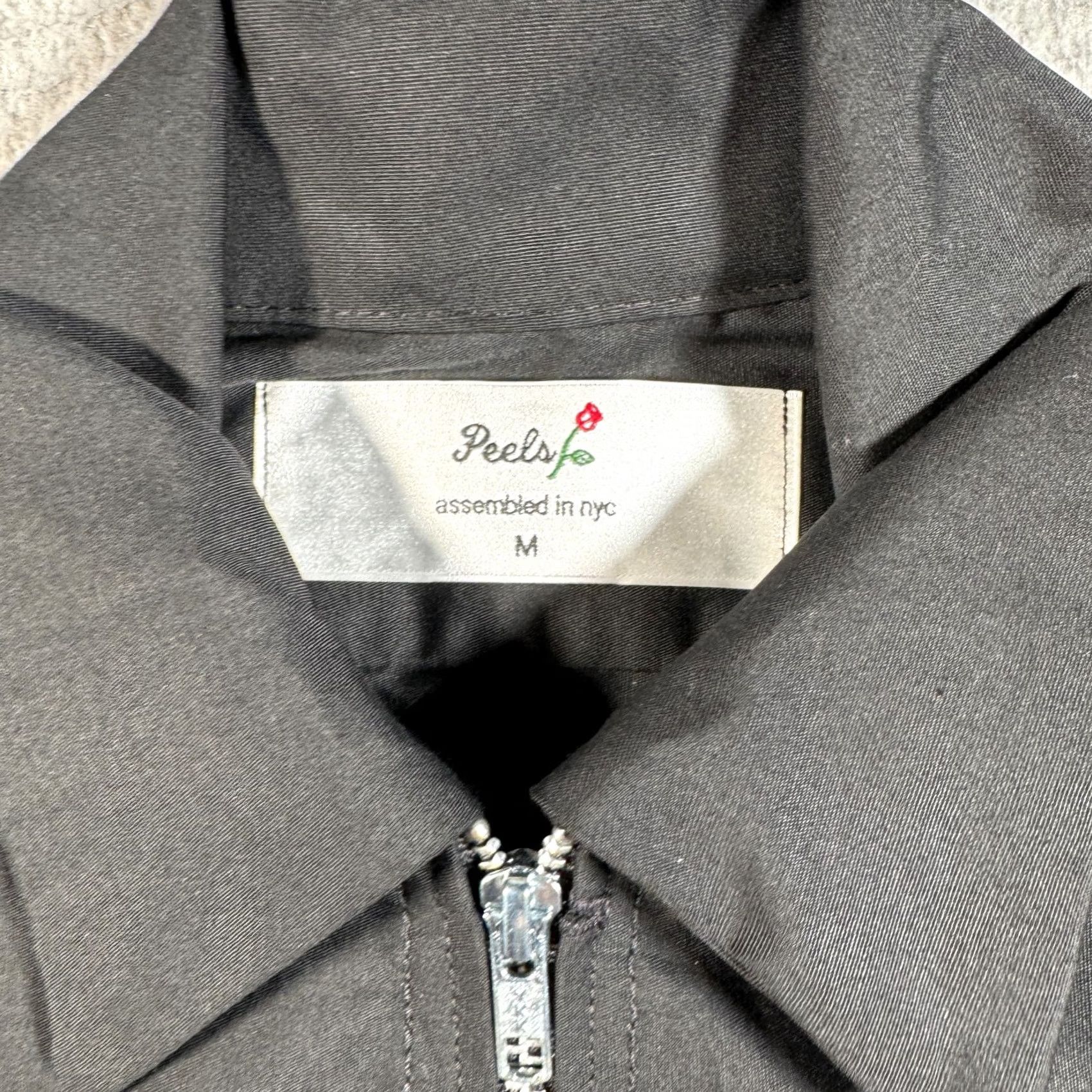 Vintage VINTAGE Peels Chore Shirt Mens M Black Full Zip Miami 305 Jacks Daniel Embroidered Shirt Mens M Black Full Zip Miami 305 Jacks Daniel Embroidered Size US M / EU 48-50 / 2 - 3 Thumbnail