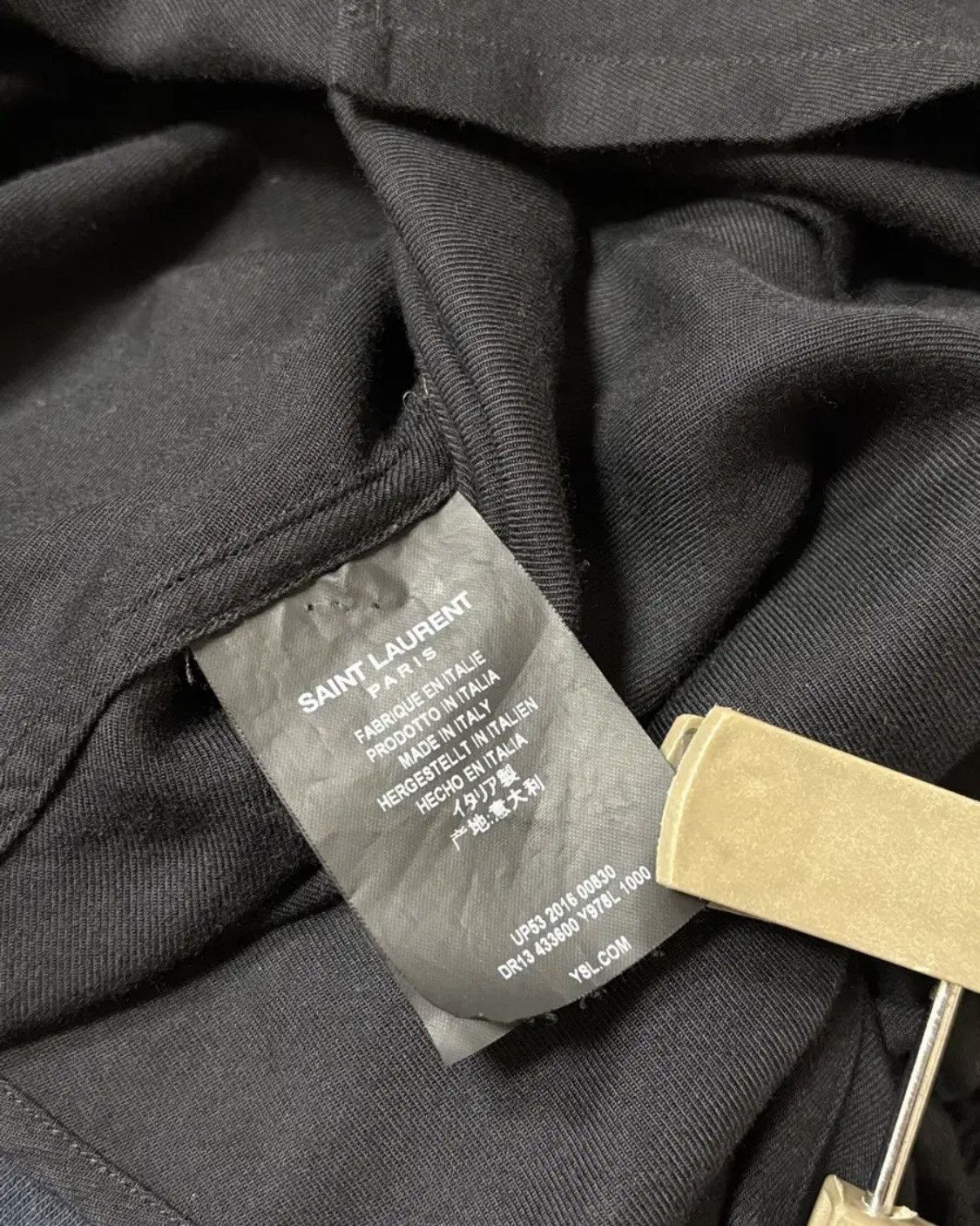 Saint Laurent Paris Saint Laurent AW16 Chain Stars Shirts Size US S / EU 44-46 / 1 - 4 Thumbnail