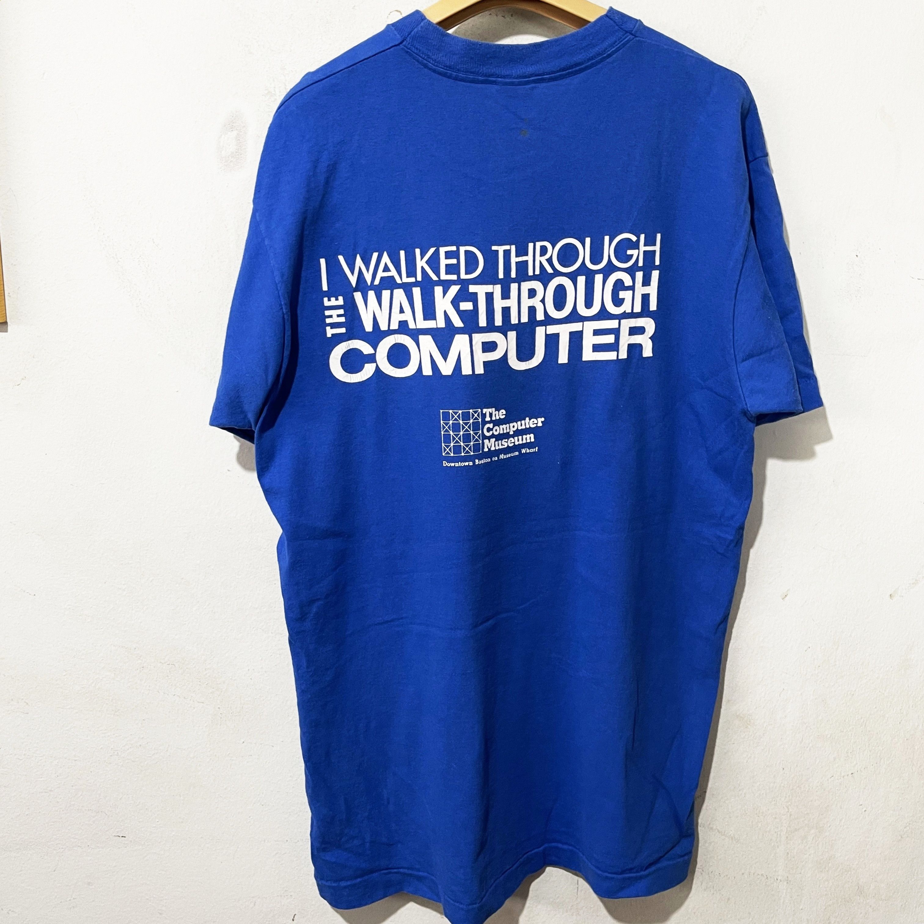 Arts & Science Vintage 90s Boston Computer Museum T-Shirt Size US L / EU 52-54 / 3 - 5 Thumbnail