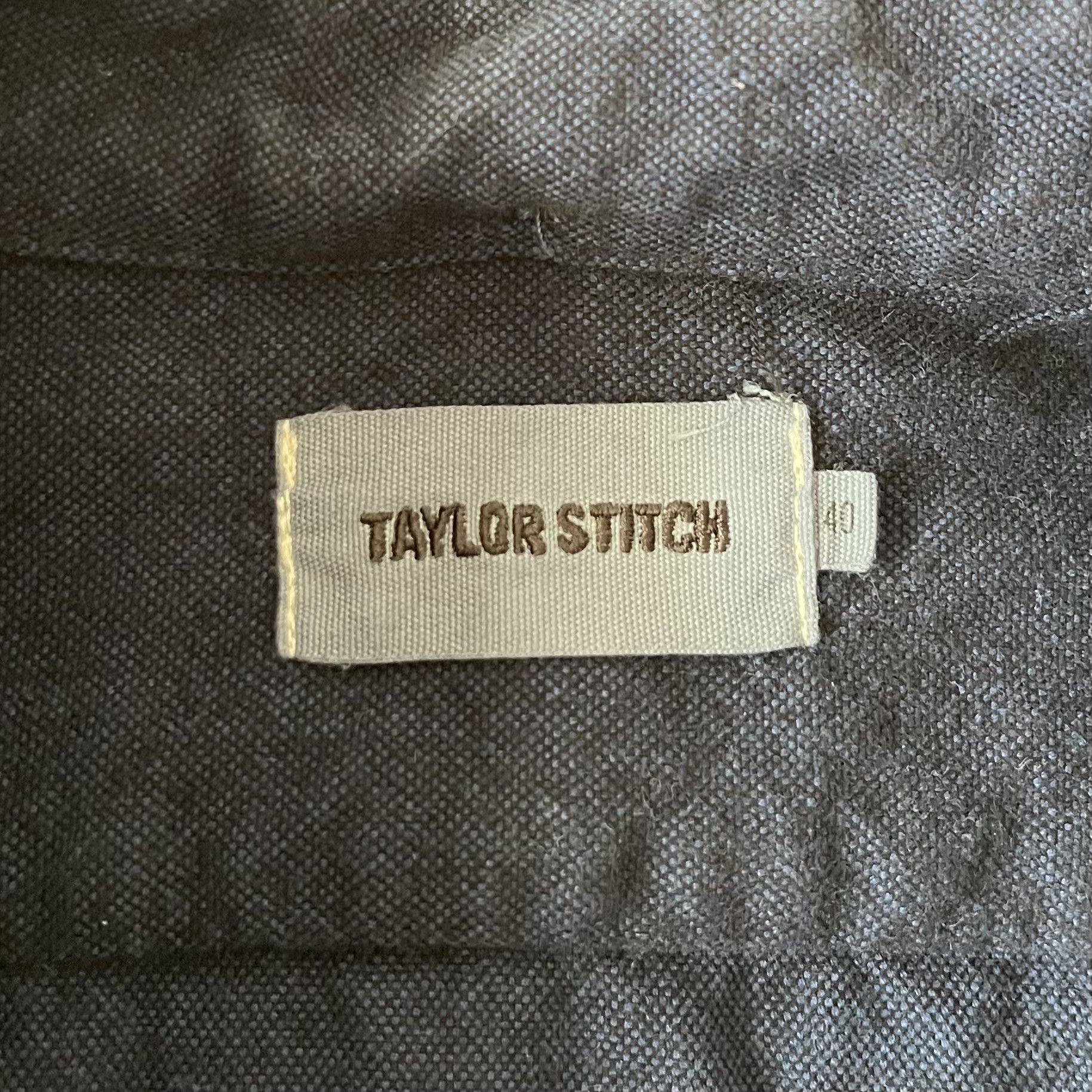 Taylor Stitch The Jack in Navy Brushed Oxford Size US M / EU 48-50 / 2 - 3 Thumbnail