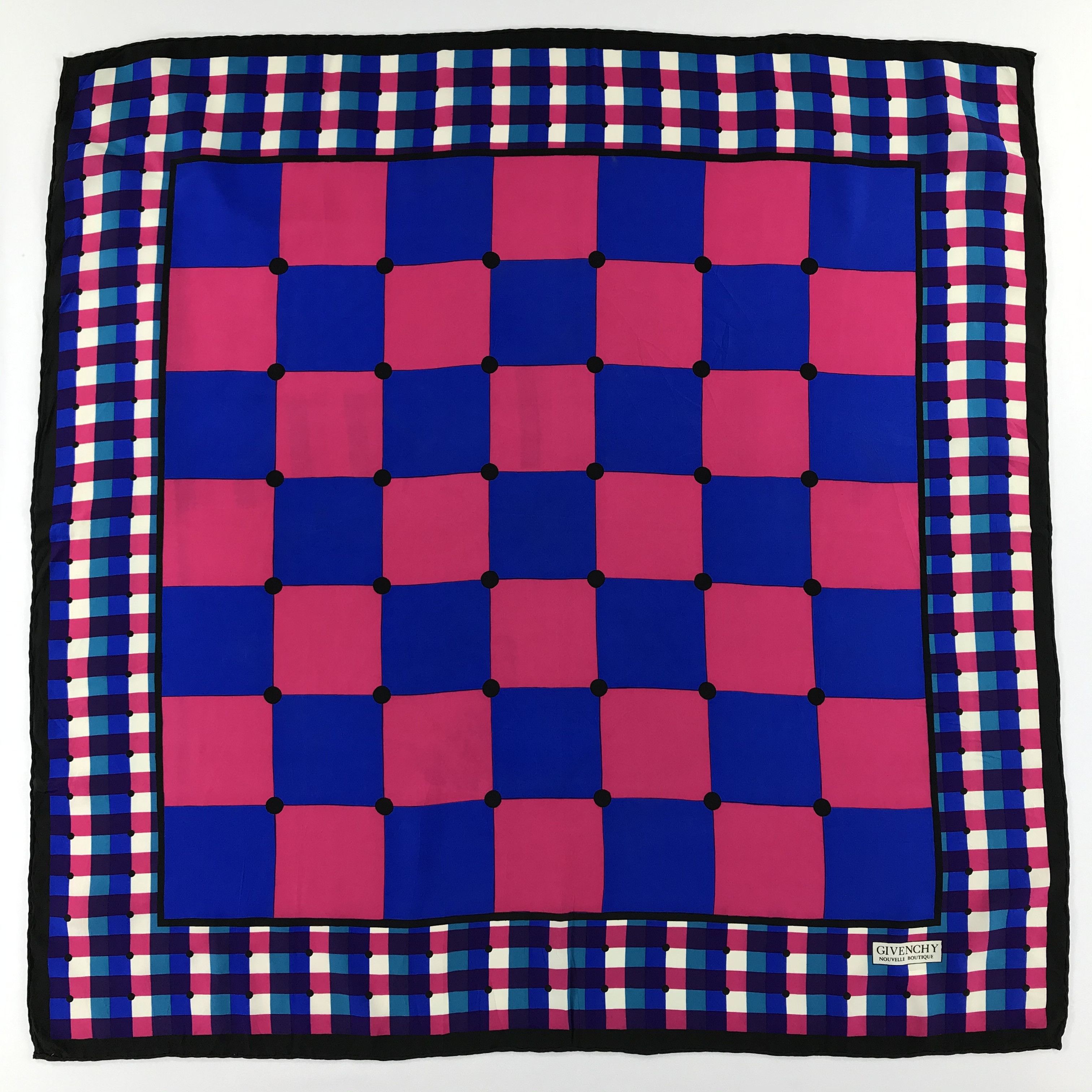 Vintage Vintage Givenchy Silk Scarf Size ONE SIZE - 2 Thumbnail