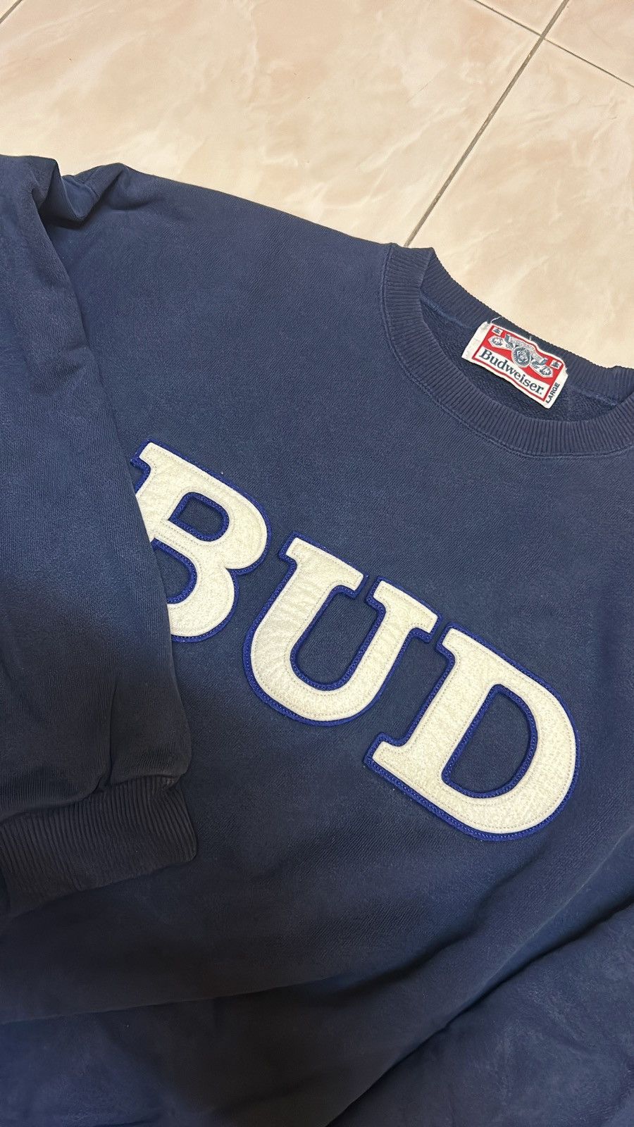 Budweiser VTG SWEATSHIRT BUDWEISER Size US M / EU 48-50 / 2 - 3 Thumbnail
