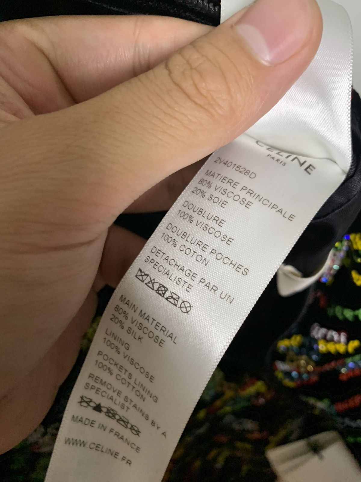 Celine Celine 2019SS Beep Embroidered teddy Size US M / EU 48-50 / 2 - 9 Thumbnail
