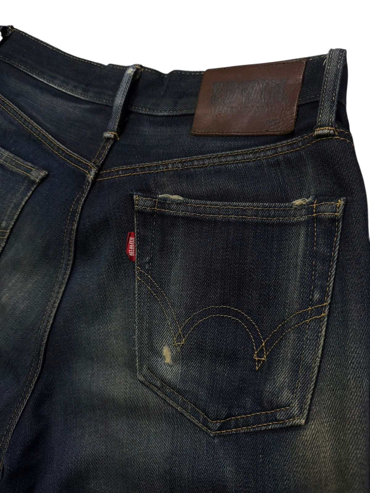 Edwin Vintage Edwin 503 Japan Denim Jeans | Vintage Faded | W30 Size US 30 / EU 46 - 8 Thumbnail