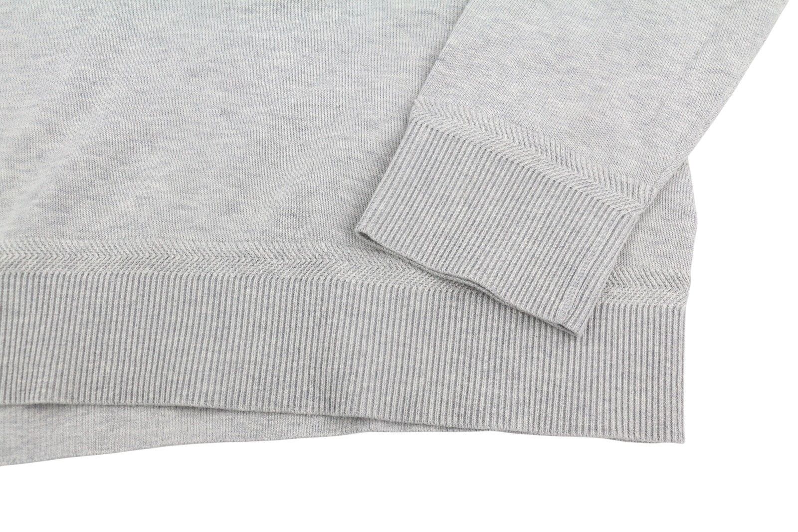 Gant LIGHT COTTON V-NECK 2XL Light Grey Melange Knit 88098 Size XXL / US 16-18 / IT 52-54 - 6 Thumbnail