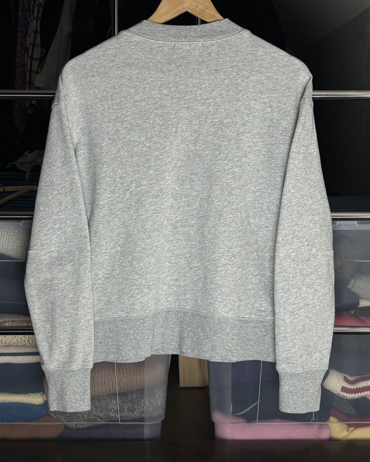 Isabel Marant Etoile Isabel Marant Moby Velvet Logo Sweatshirt Size XS / US 0-2 / IT 36-38 - 4 Thumbnail