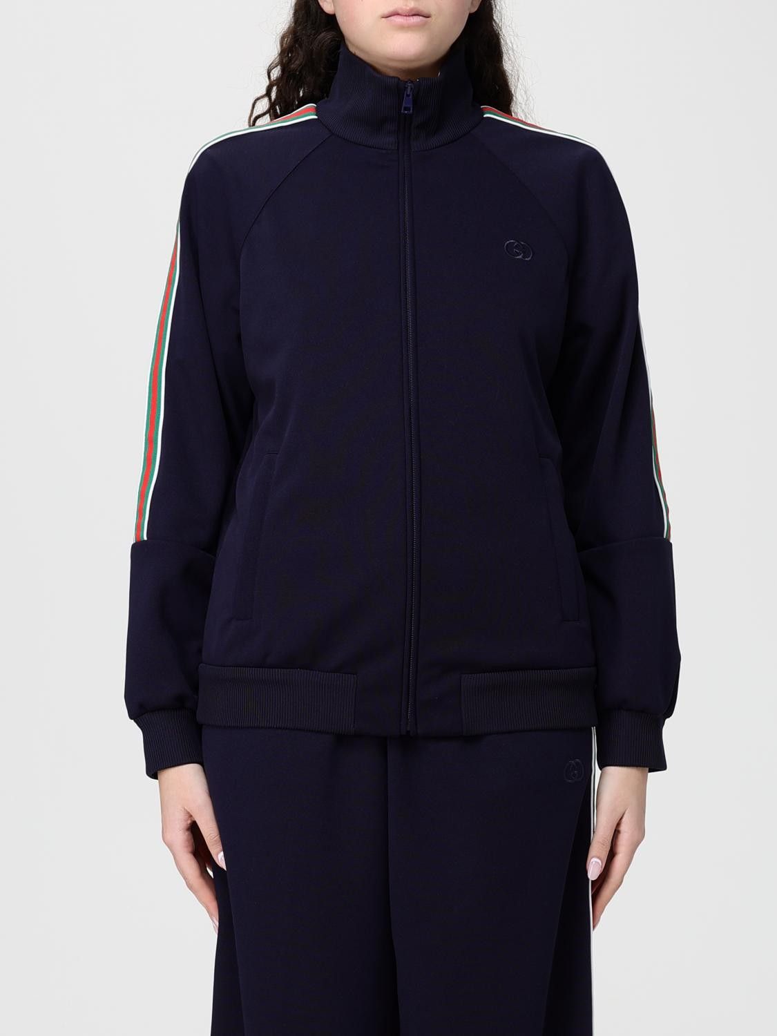 Gucci Gucci Sweatshirt Woman Blue Size S / US 4 / IT 40 - 1 Thumbnail