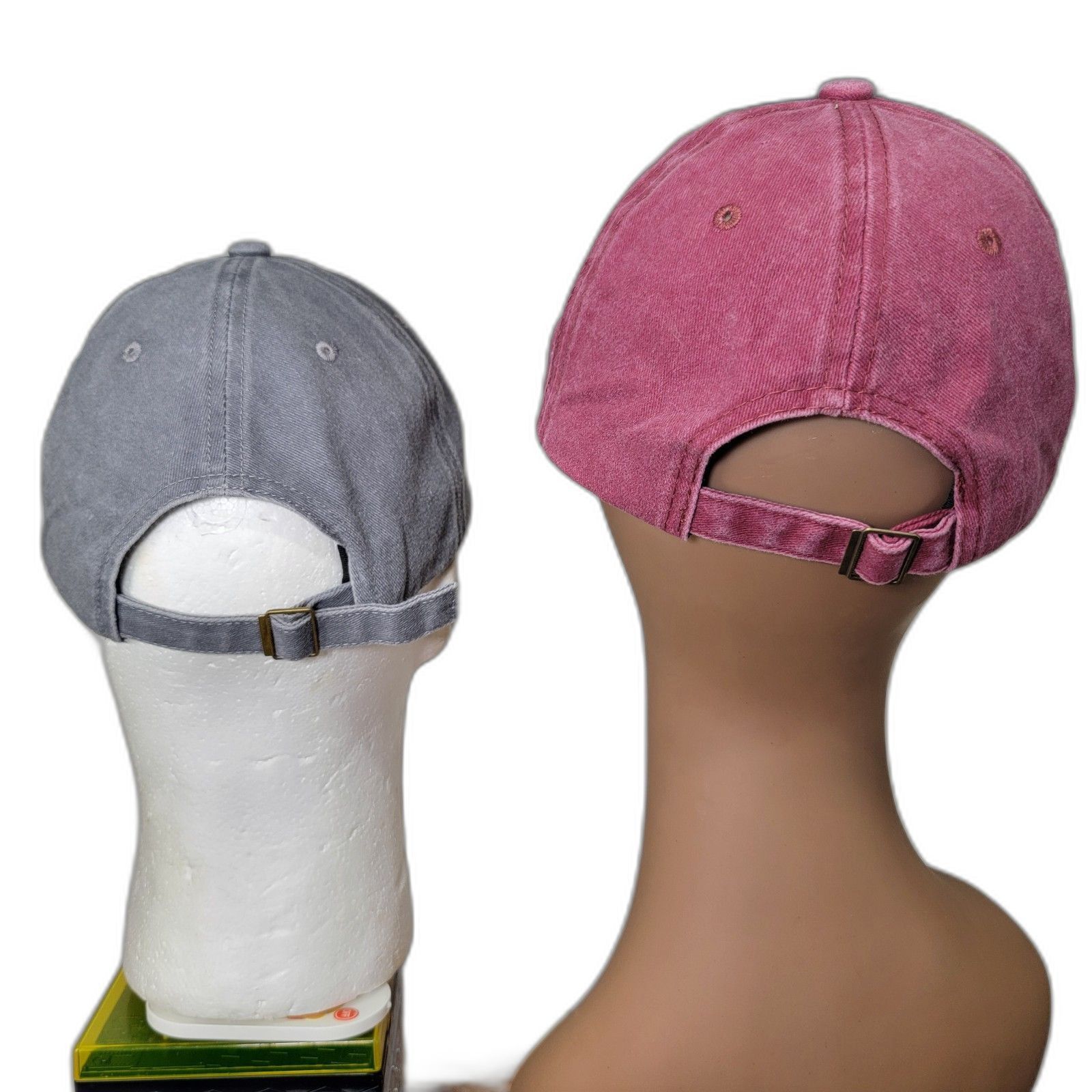 Other Set of 2 "Mr. & Mrs." Adjustable Ball Caps / Hats Size ONE SIZE - 3 Thumbnail
