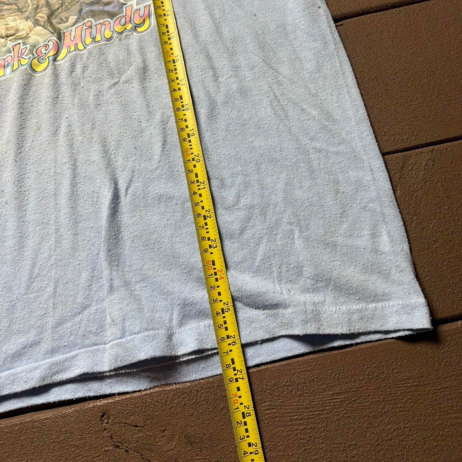 Hanes Vintage Mork & Mindy Promo Shirt Size US M / EU 48-50 / 2 - 4 Thumbnail