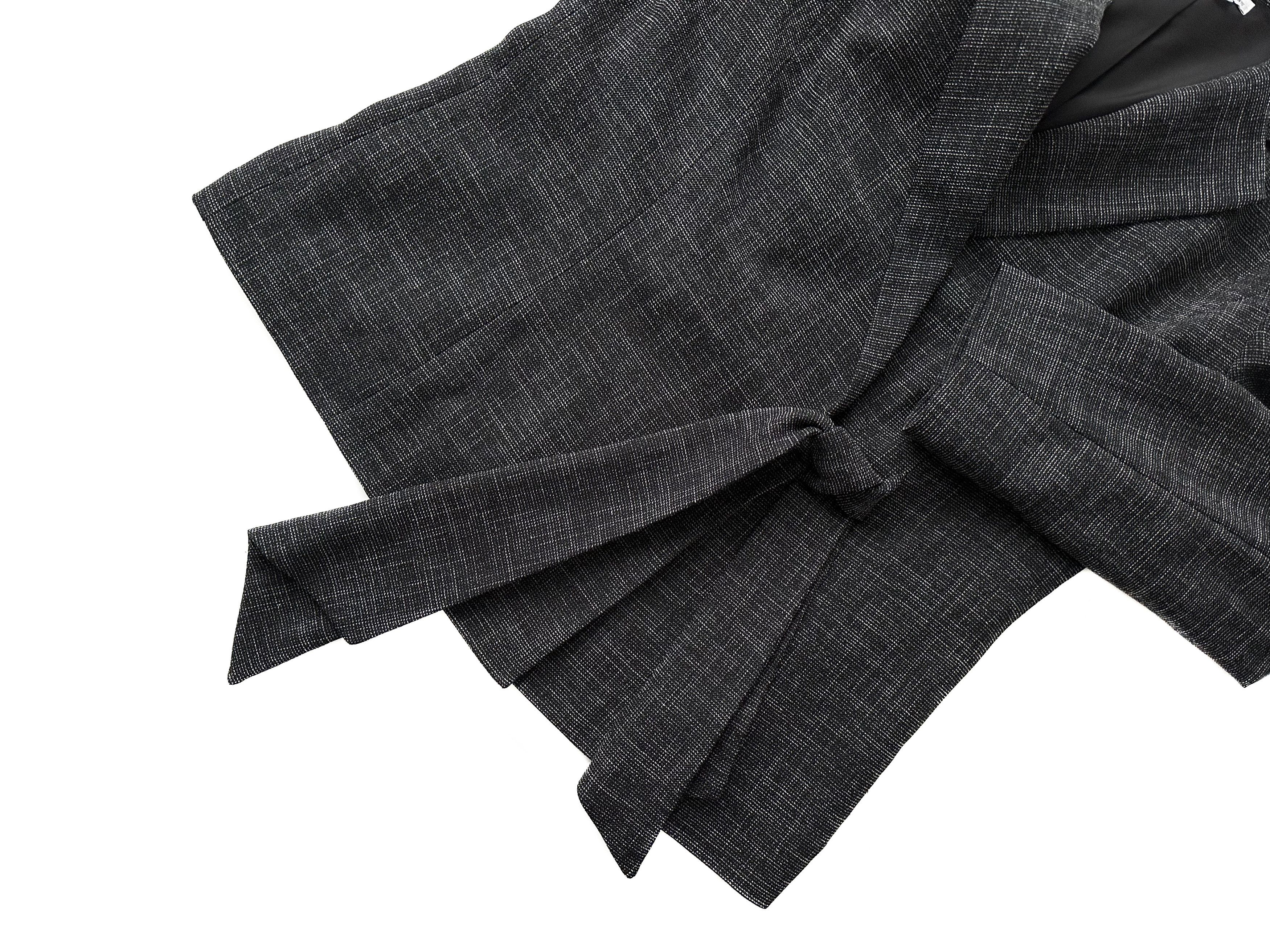 Dior × Uniform Wares Dior Uniforms grey melange blazer Size S / US 4 / IT 40 - 4 Thumbnail