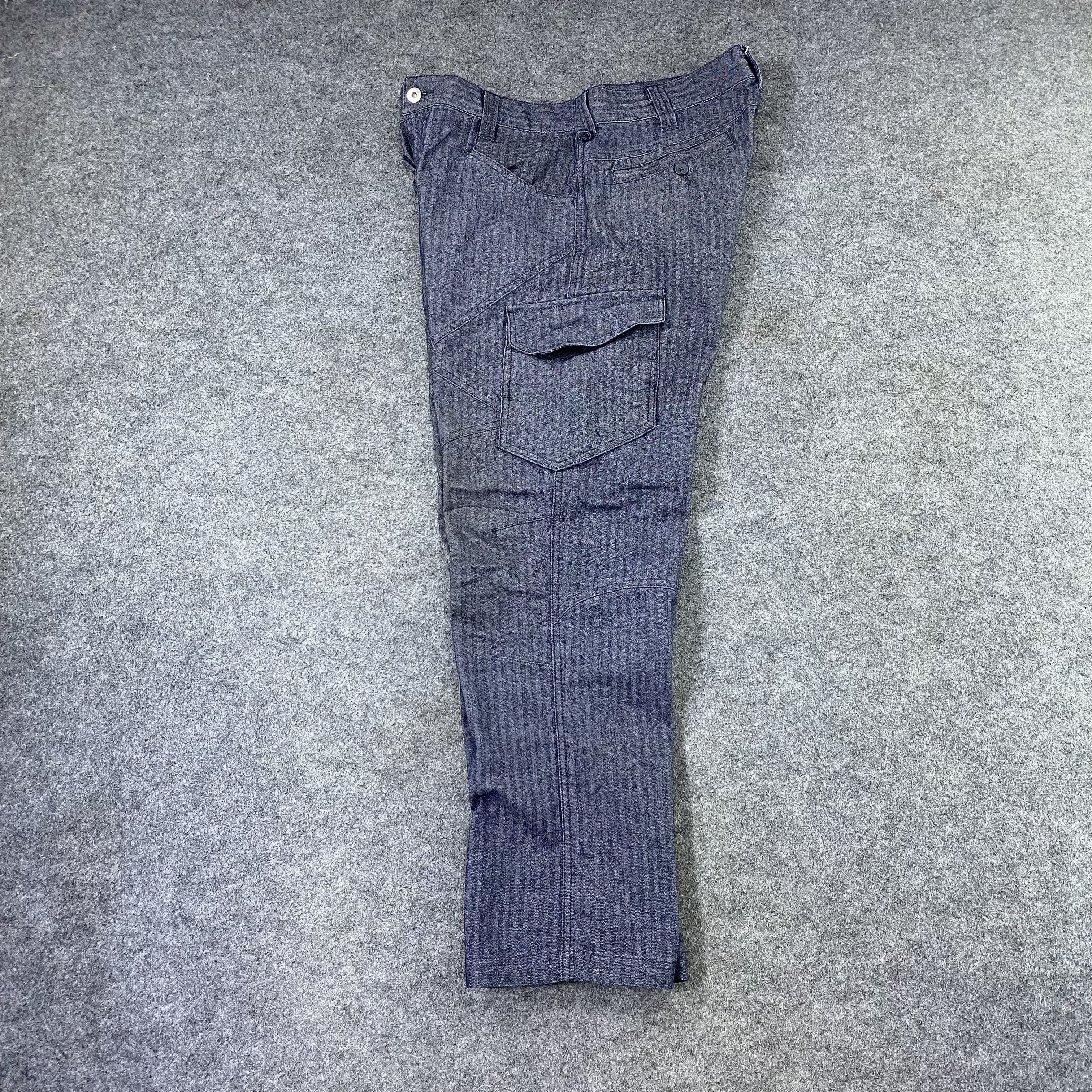 Japanese Brand Kurocker's Cargo Pants - C036 Size US 35 - 3 Thumbnail