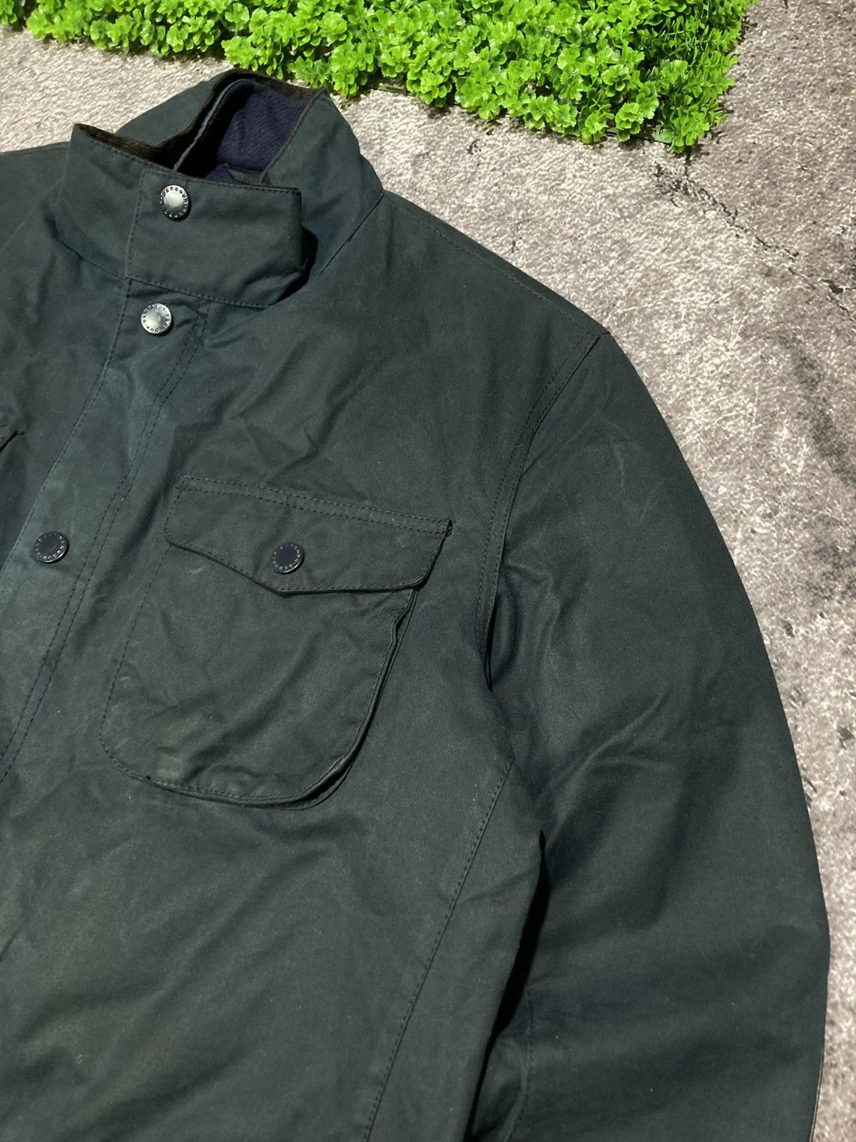 Barbour Barbour Ogston Wax Jacket Size US XL / EU 56 / 4 - 4 Thumbnail