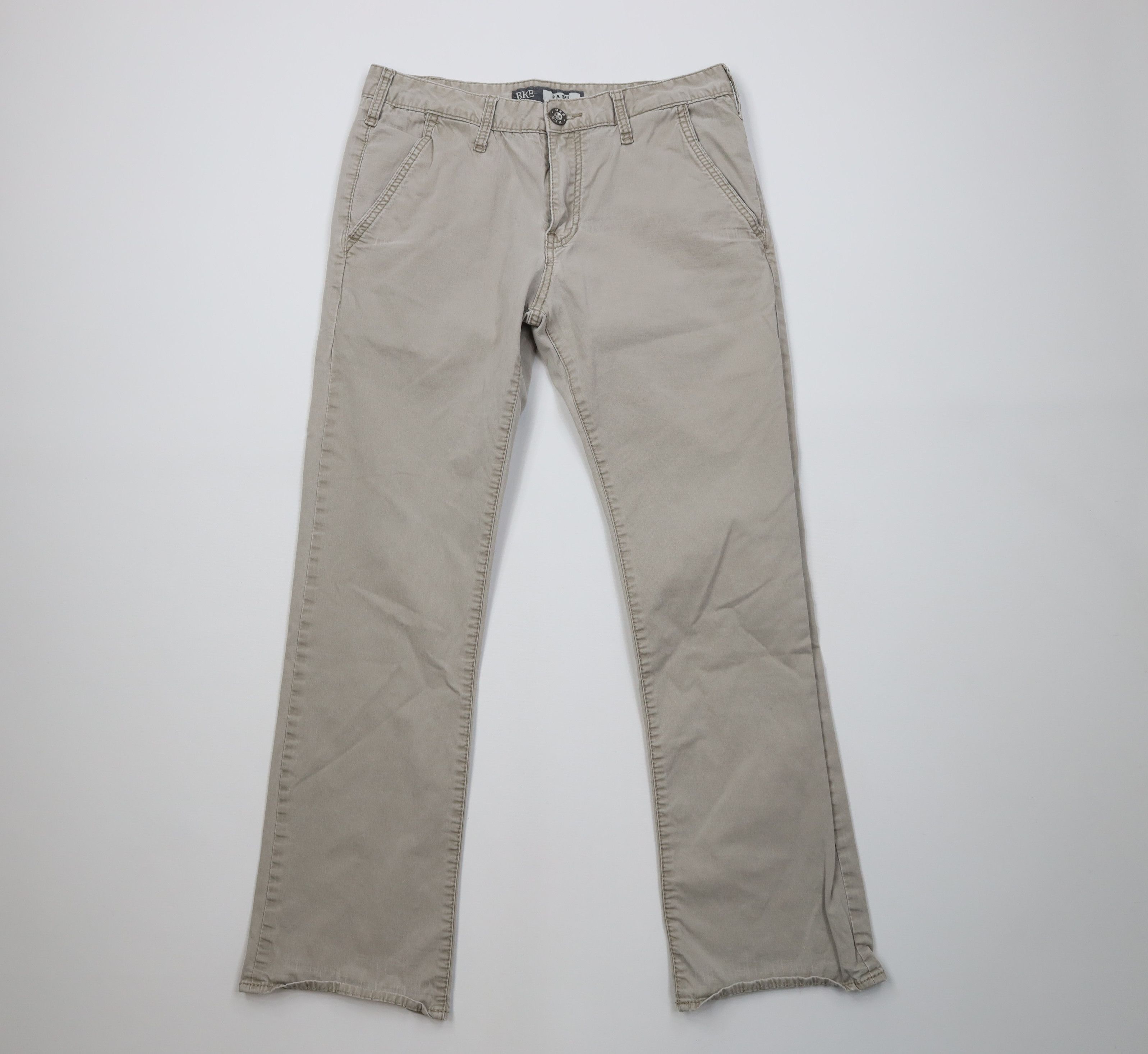 Vintage Buckle BKE Stitch Jake Stretch Bootcut Chino Pants Beige Size US 32 / EU 48 - 1 Thumbnail