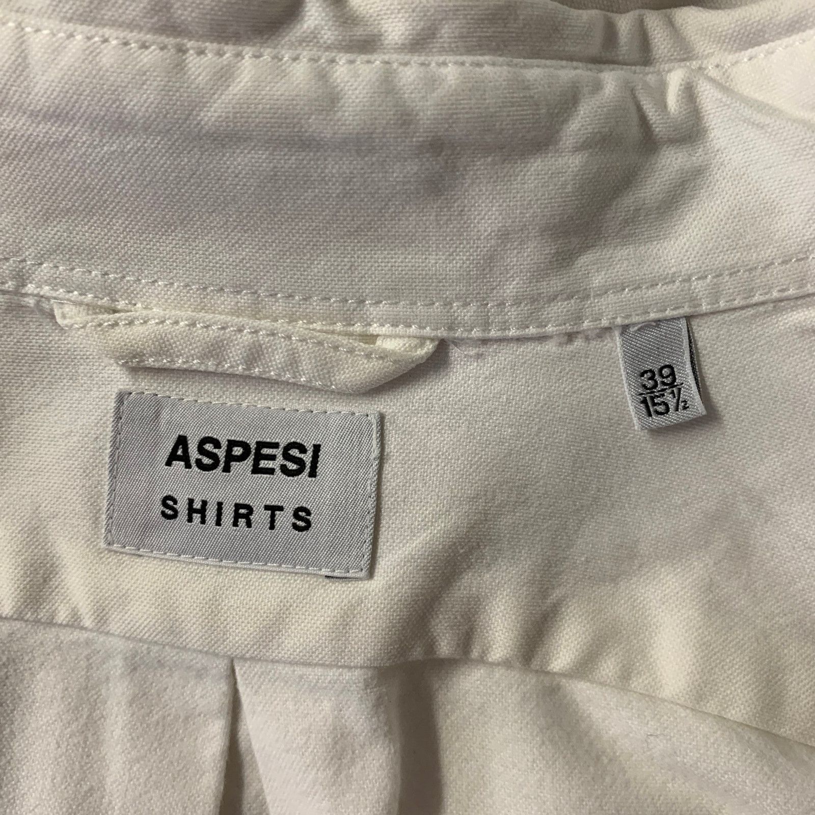 Aspesi ASPESI Size S White Oxford Long Sleeve Shirt Size US S / EU 44-46 / 1 - 5 Thumbnail