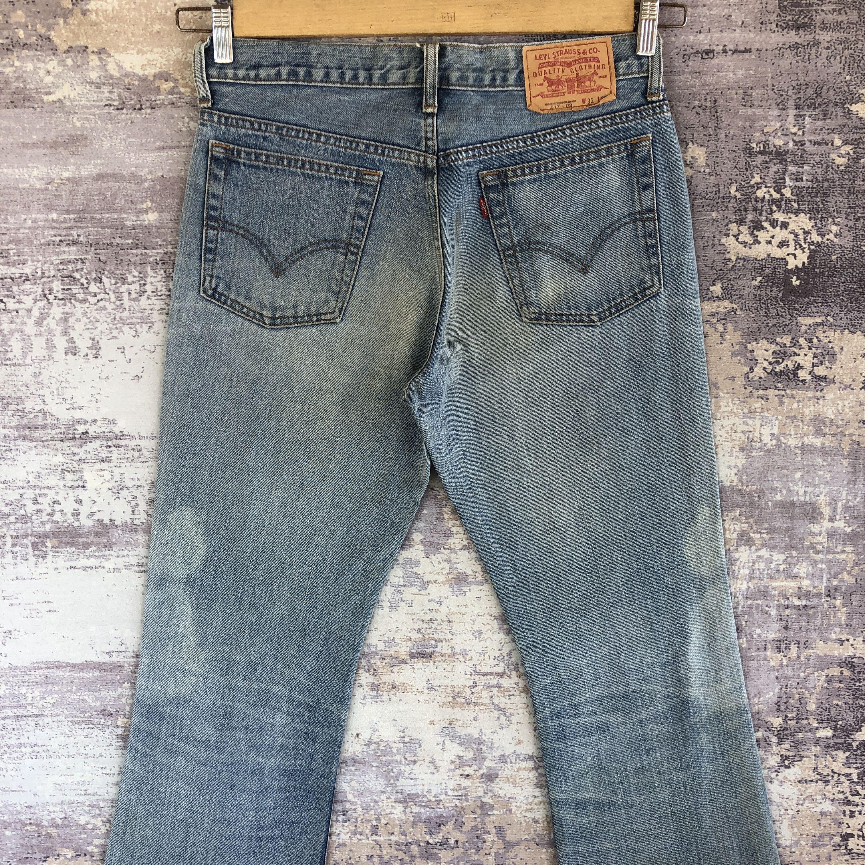 If Six Was Nine Vintage Levis 517 Boot Cut Jeans Flare Denim Wide Leg Pants Size US 32 / EU 48 - 4 Thumbnail