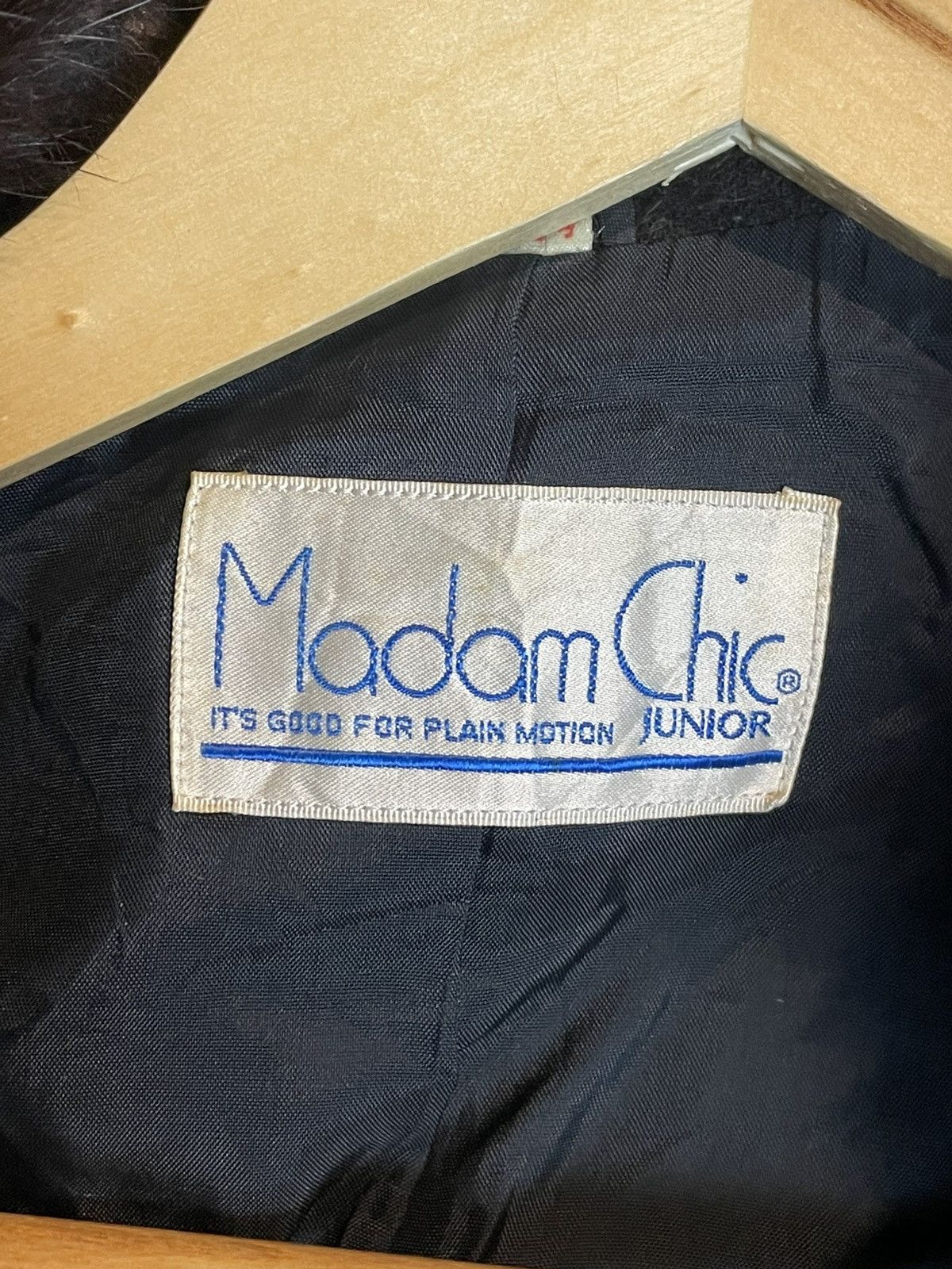Japanese Brand × Vintage Madam Chic Fluffy Collared Coat (29) Size US S / EU 44-46 / 1 - 6 Thumbnail