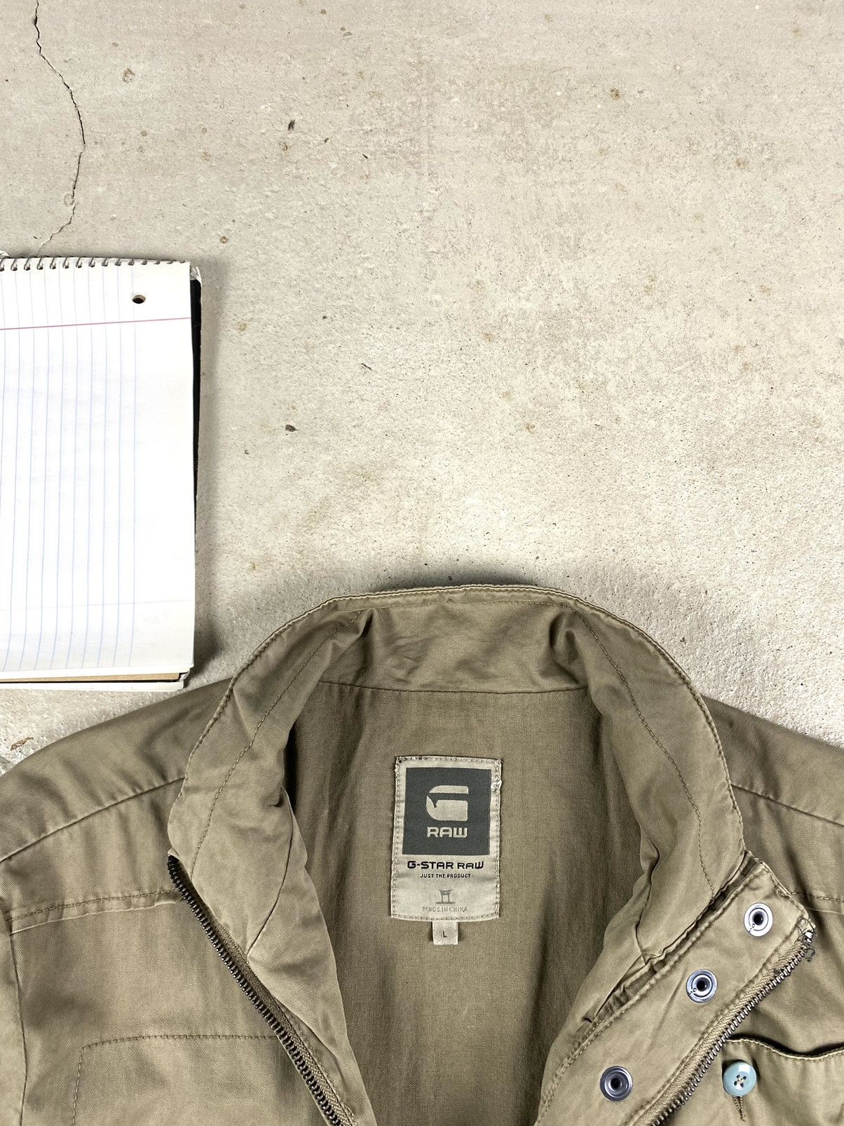 G-Star Vintage 90's G-Star Raw Jacket Military Pocket Archival Size US L / EU 52-54 / 3 - 17 Thumbnail