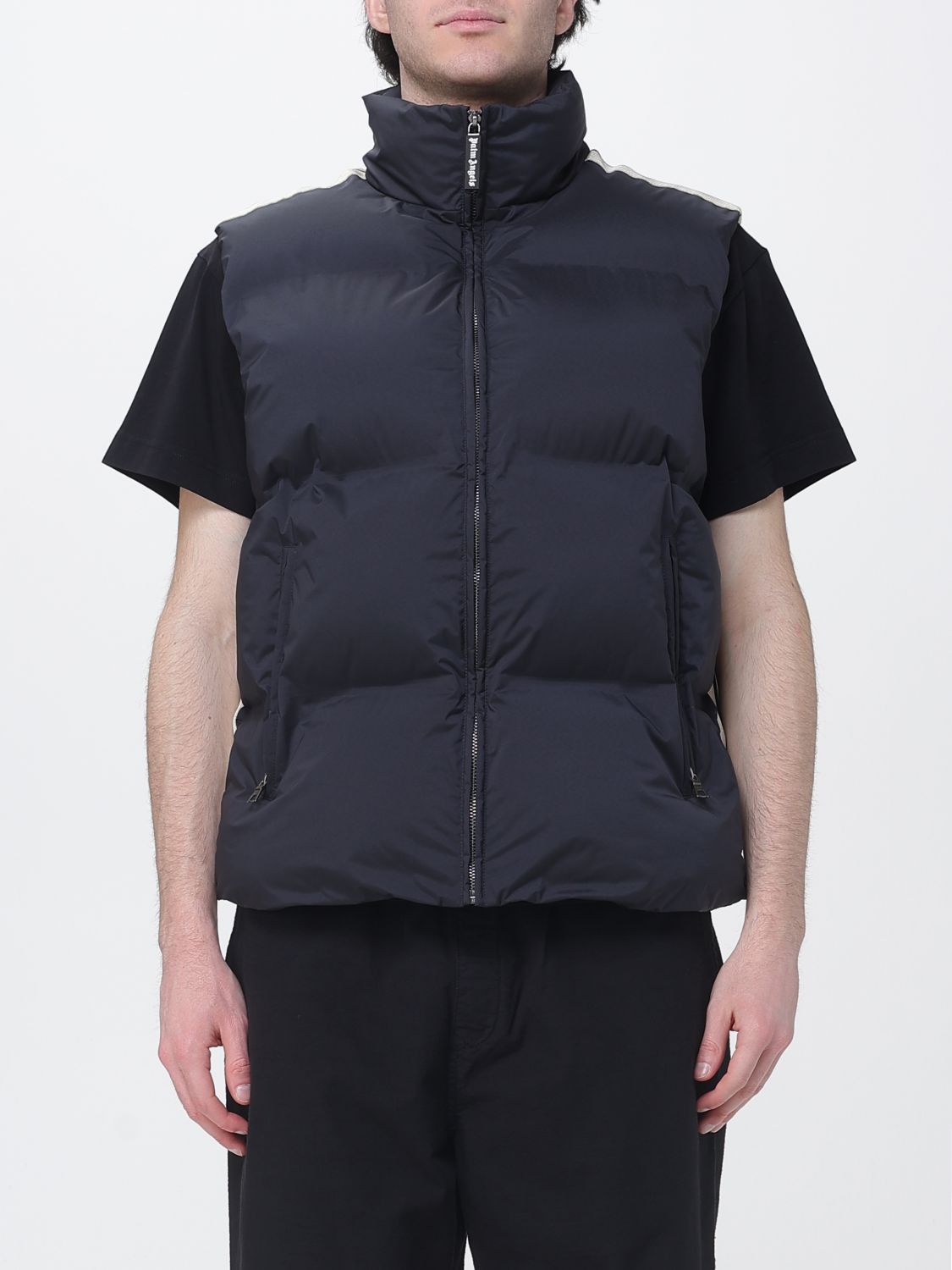Palm Angels Palm Angels Suit Vest Men Black Size US L / EU 52-54 / 3 - 1 Thumbnail