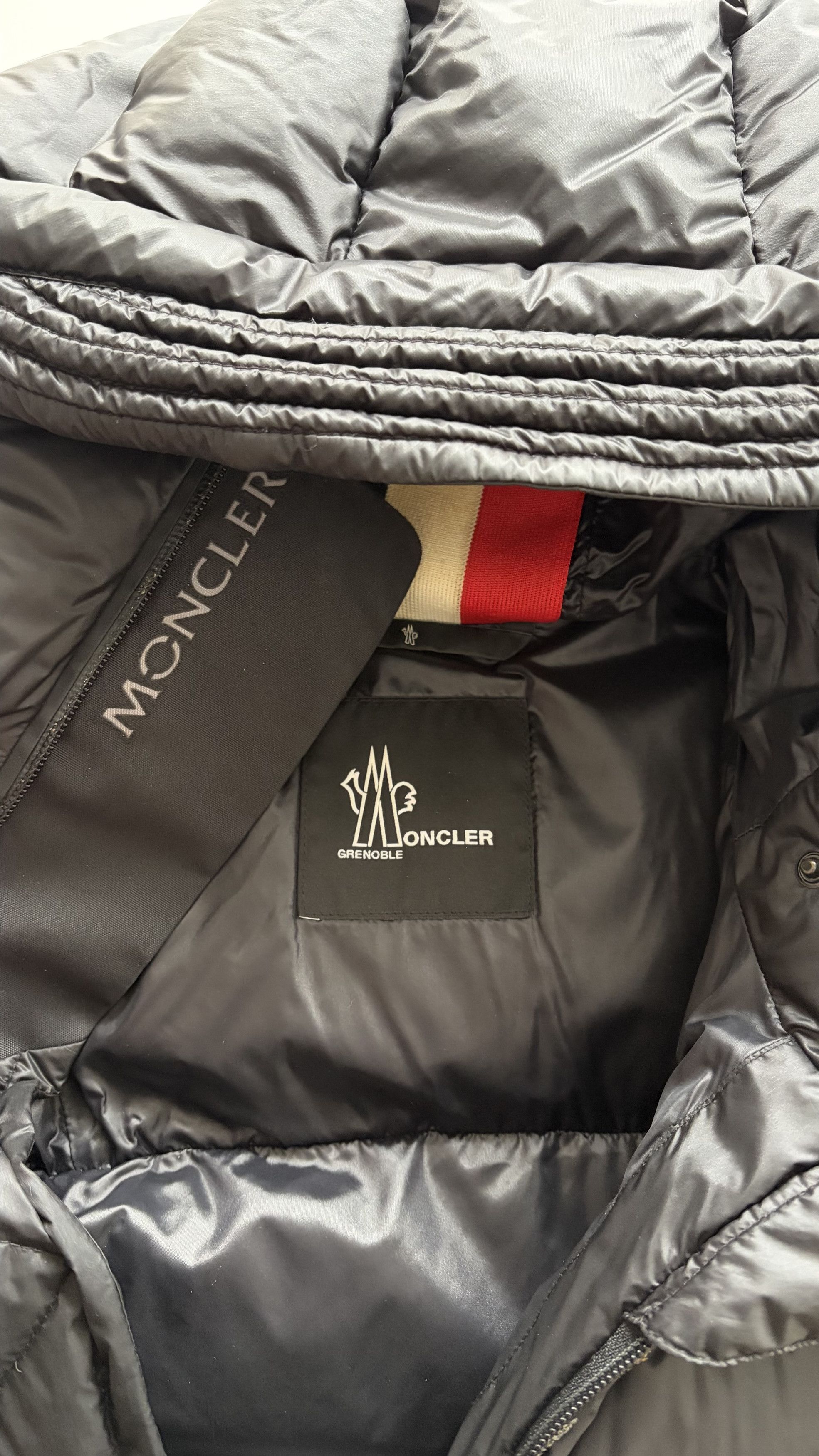Moncler Grenoble Black Camurac Short Down Jacket