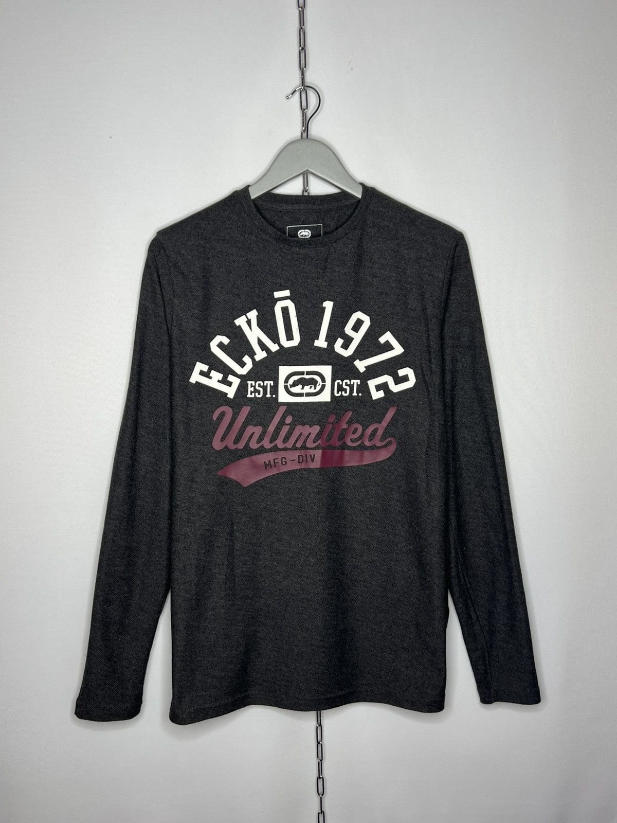 Ecko Unltd. Ecko Unlimited Unltd Long Sleeve T-Shirt Tee Big Logo Size US M / EU 48-50 / 2 - 1 Thumbnail