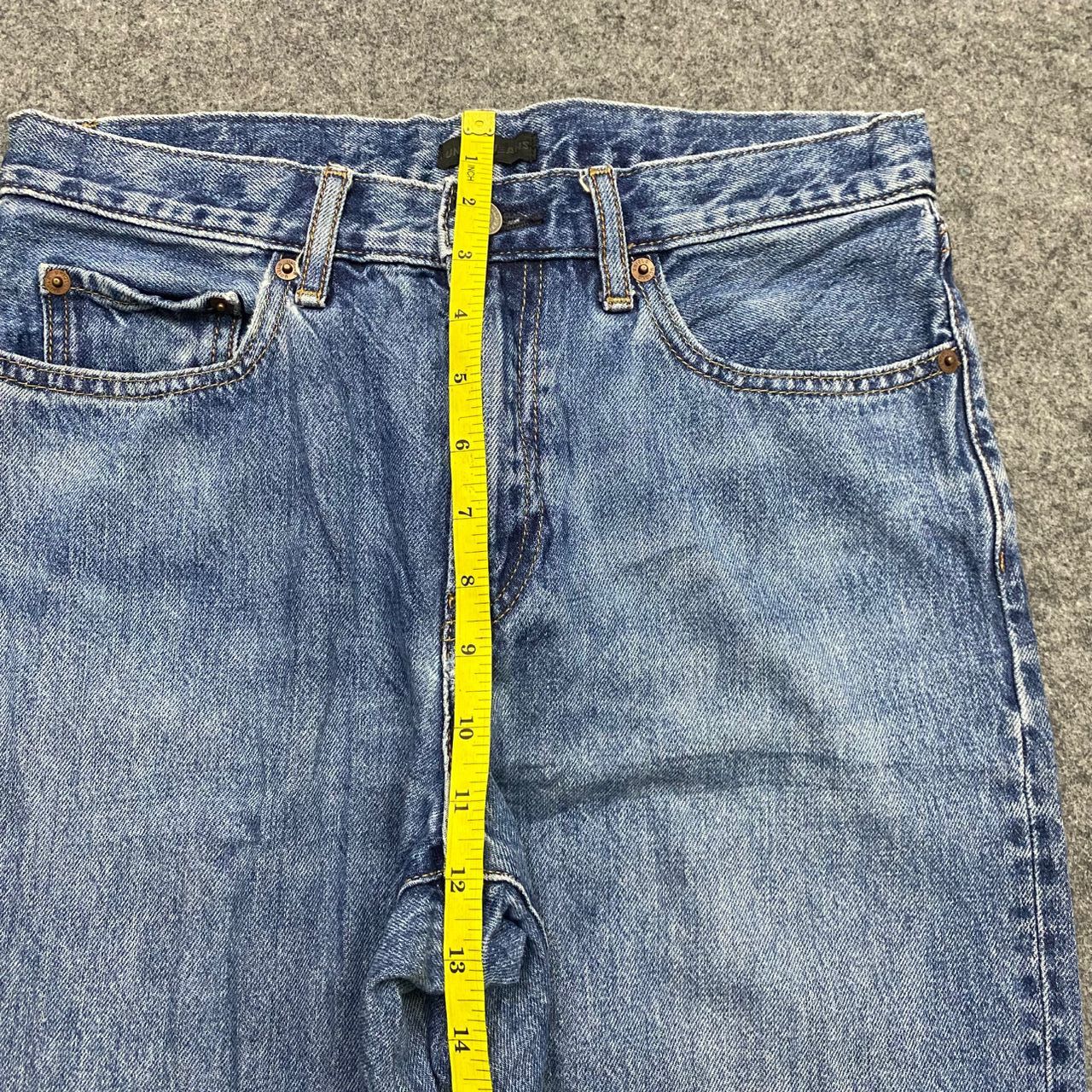 Uniqlo 💥Best Offer💥Vintage Uniqlo Jeans Distressed Size US 32 / EU 48 - 7 Thumbnail