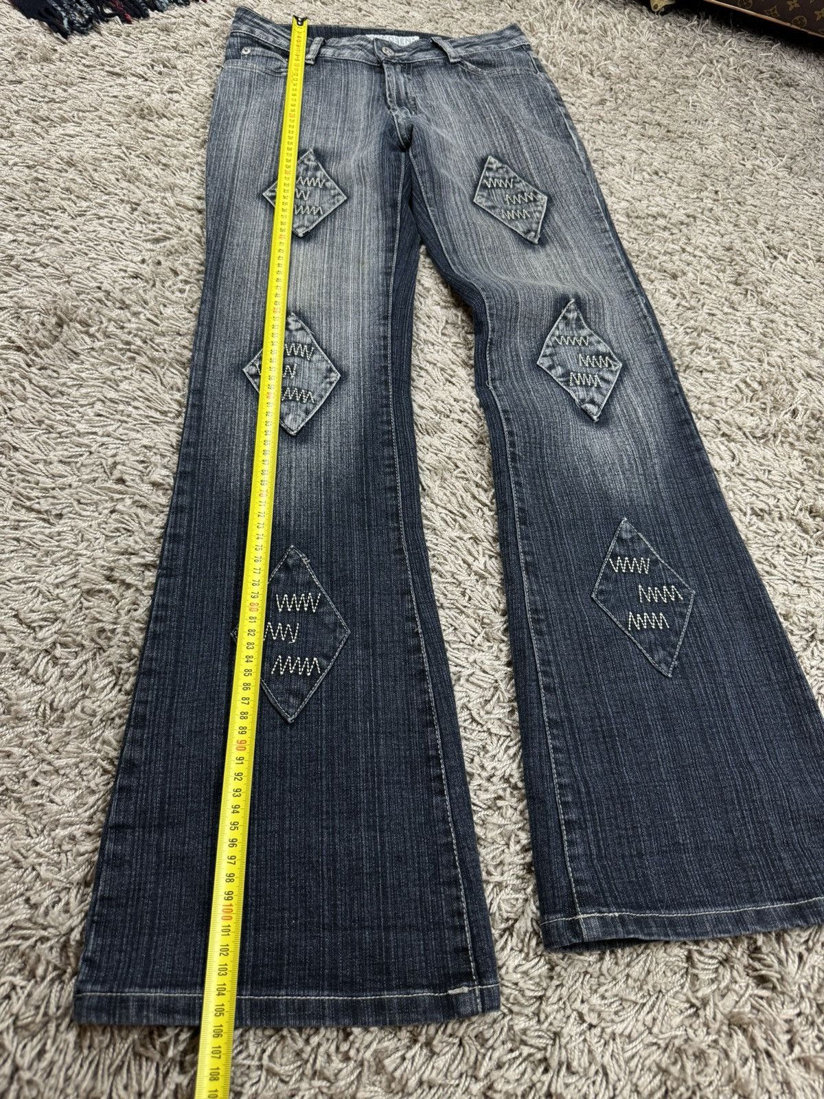 Vintage Vintage jeans swag y2k style original streetwear skate item Size 31" - 6 Thumbnail