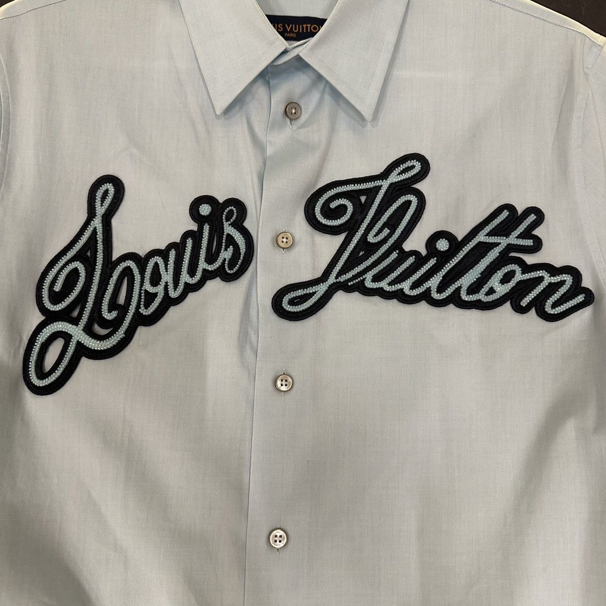 Louis Vuitton Louis Vuitton Pre-Fall 2024 Embroidered Shirt Size US L / EU 52-54 / 3 - 4 Thumbnail