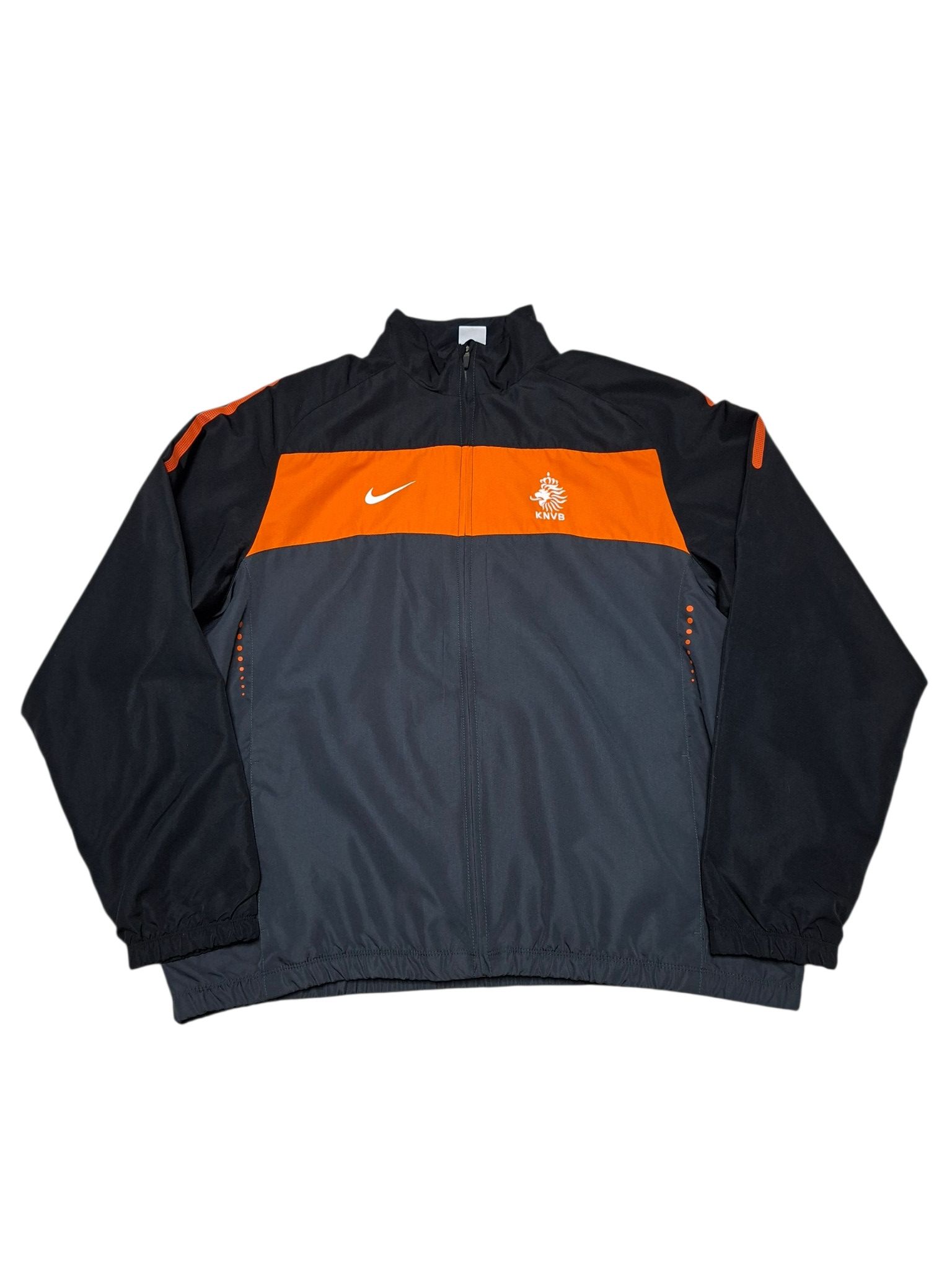 Nike NEDERLANDS NIKE VINTAGE 2010 NYLON SOCCER TRACK JACKET Size US XXL / EU 58 / 5 - 1 Thumbnail
