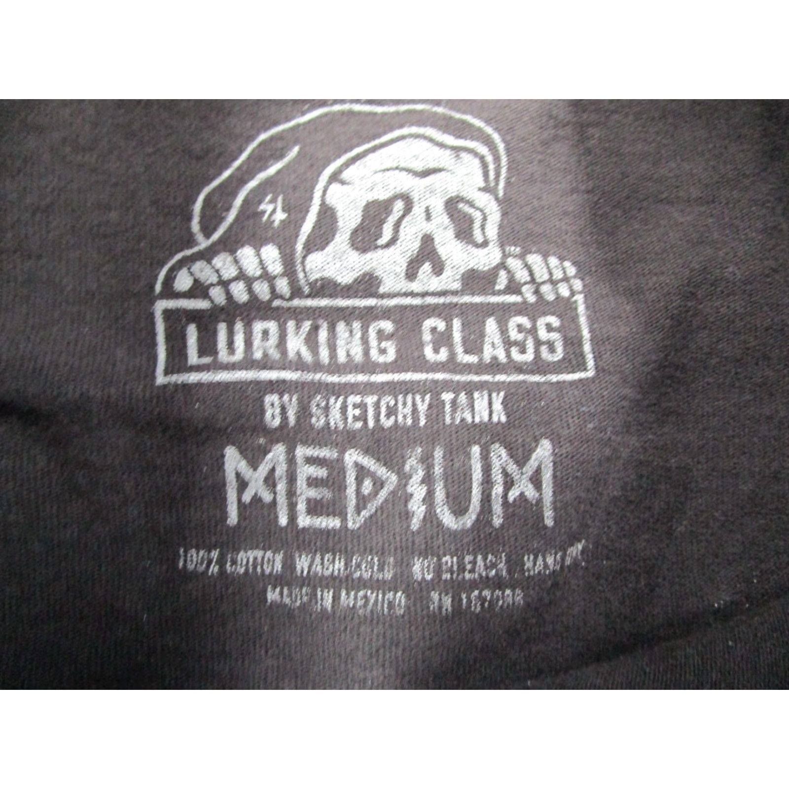 Doublet Lurking Class / Sketchy Tank Mens Black Short Sleeve Crew Neck Tee - Good Times / Bad Friends Double-Sided Graphic - 100% Cotton - Made in Mexico - M Size US M / EU 48-50 / 2 - 2 Thumbnail